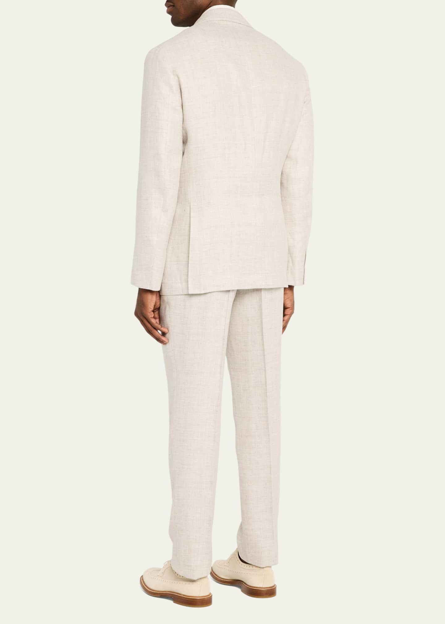 Brunello Cucinelli Men's Cavallo Two-Piece Suit Image 3 of 5