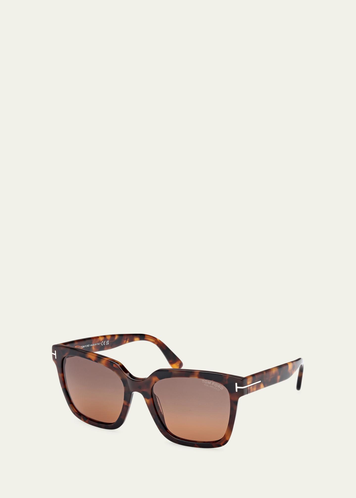TOM FORD Selby Polarized Square Sunglasses - Bergdorf Goodman