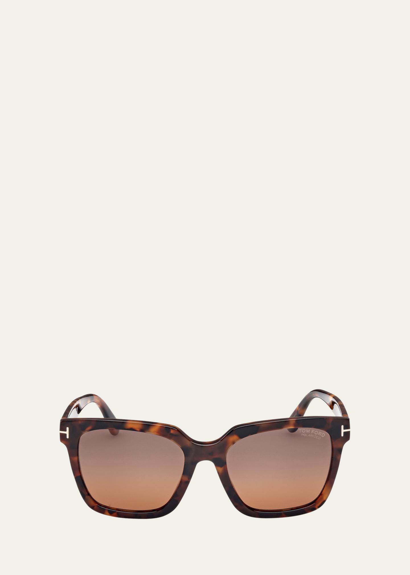 TOM FORD Selby Polarized Square Sunglasses - Bergdorf Goodman