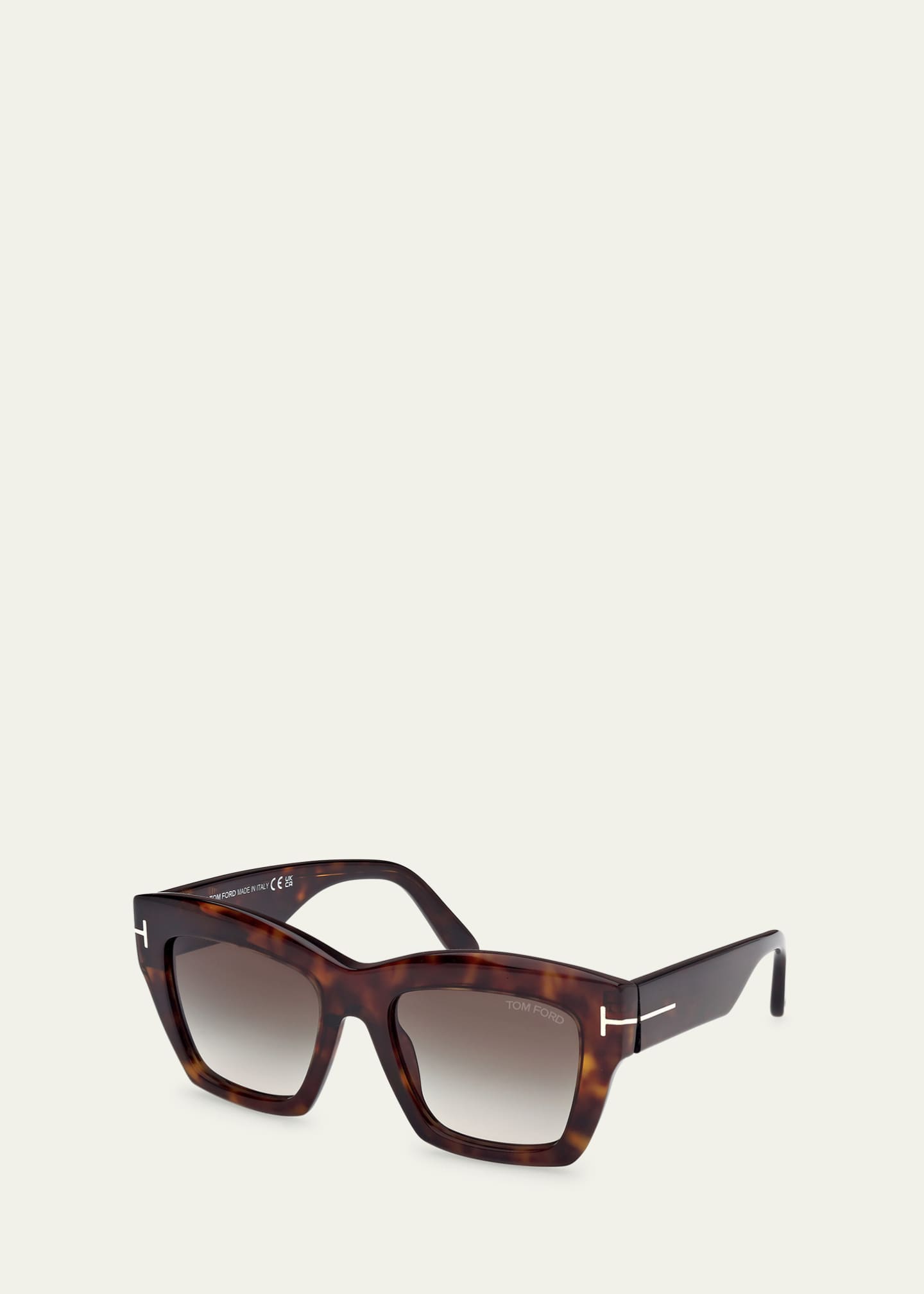 TOM FORD Luna Gradient Butterfly Sunglasses Image 2 of 3