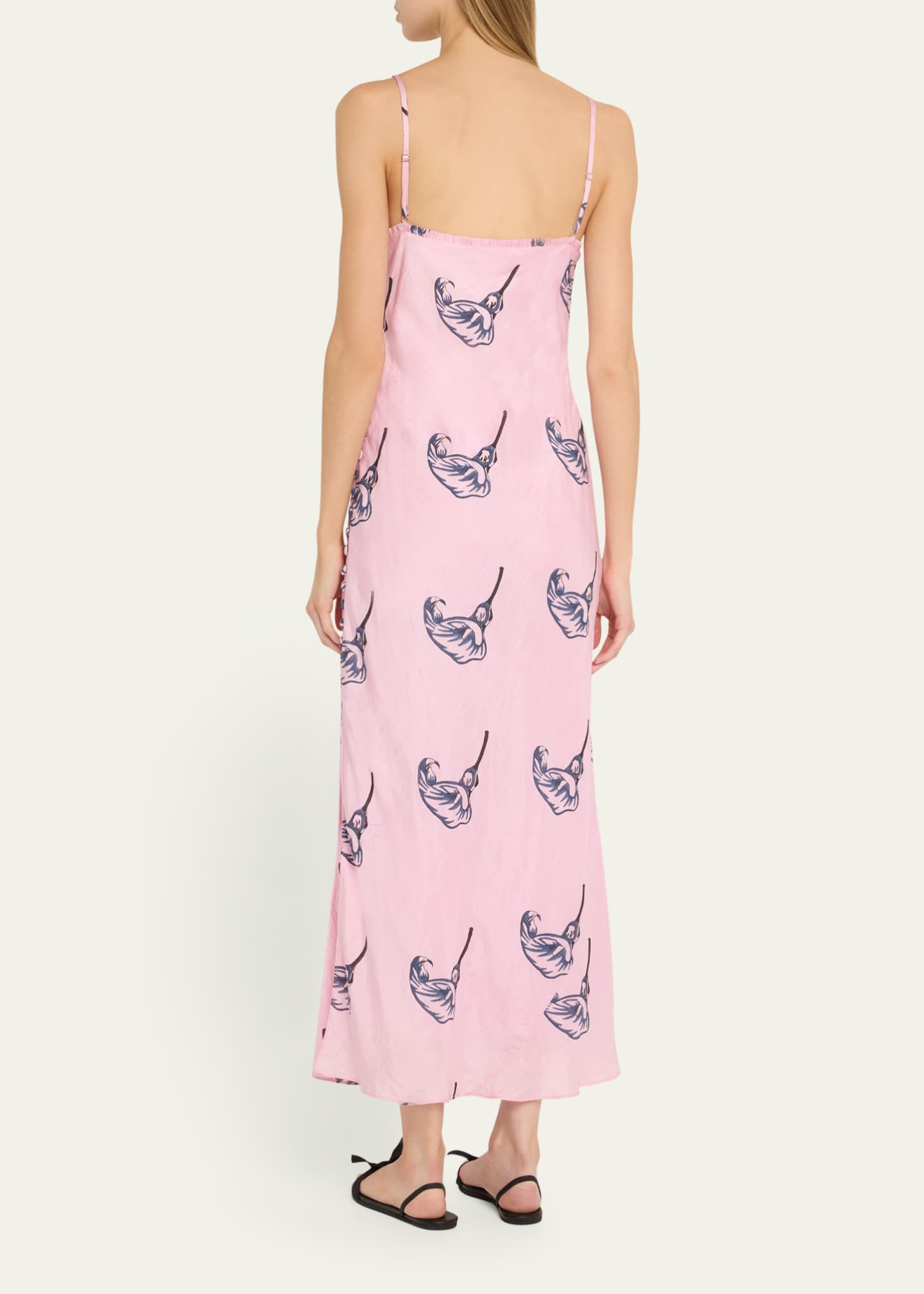 Alix of Bohemia Athens Calla Lily Slip Dress Image 3 of 5