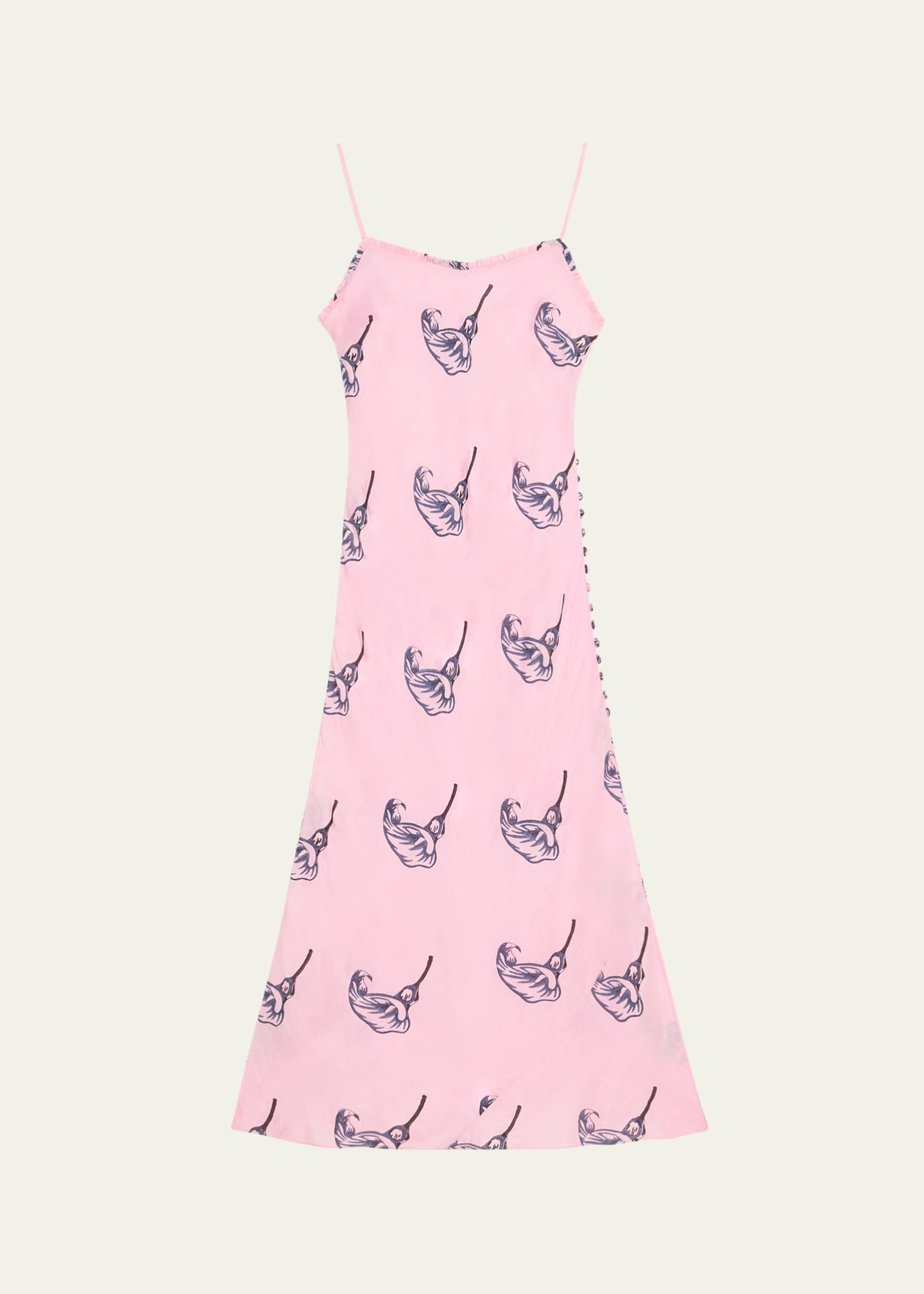 Alix of Bohemia Athens Calla Lily Slip Dress Image 1 of 5