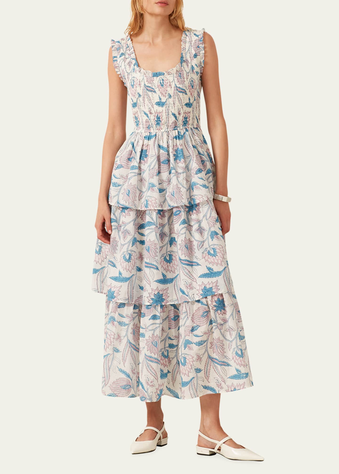 Alix of Bohemia Erin Blue Valentine Dress Image 2 of 5
