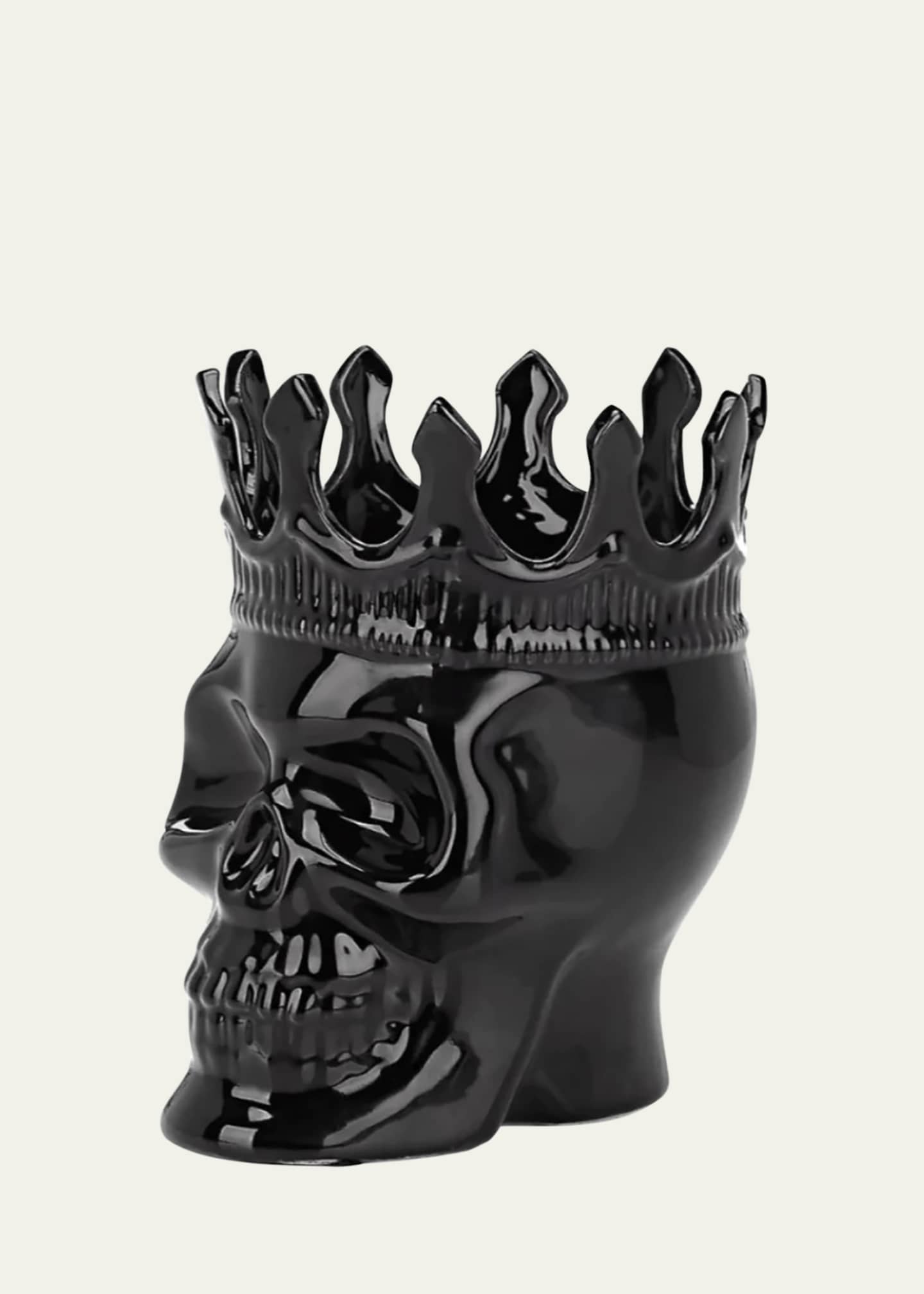 Thompson Ferrier Black Dants Skull Candle, 23.3 oz. - Secret Sucre Scent Image 3 of 3