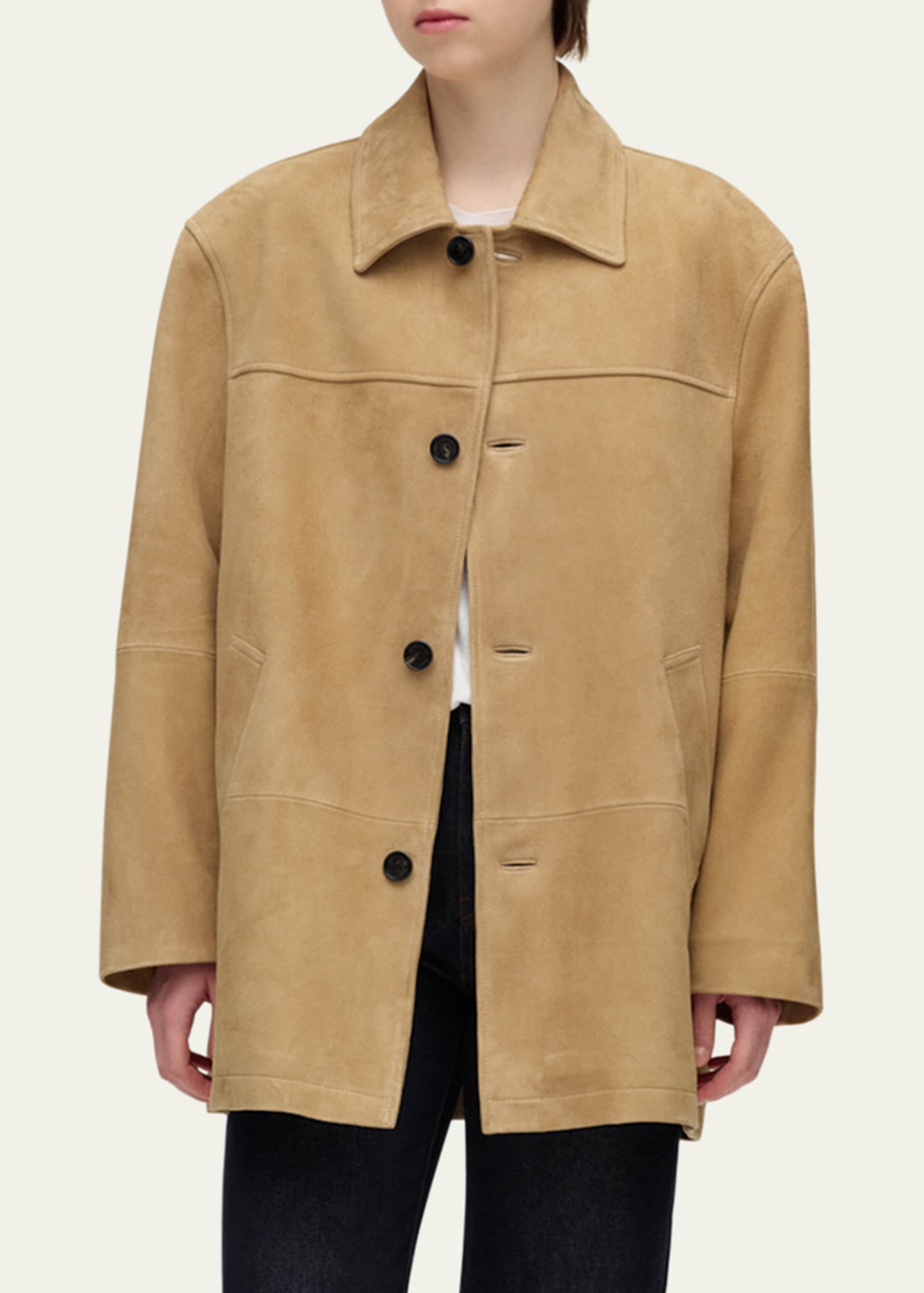 Dunst Suede Jacket, Unisex Image 4 of 4