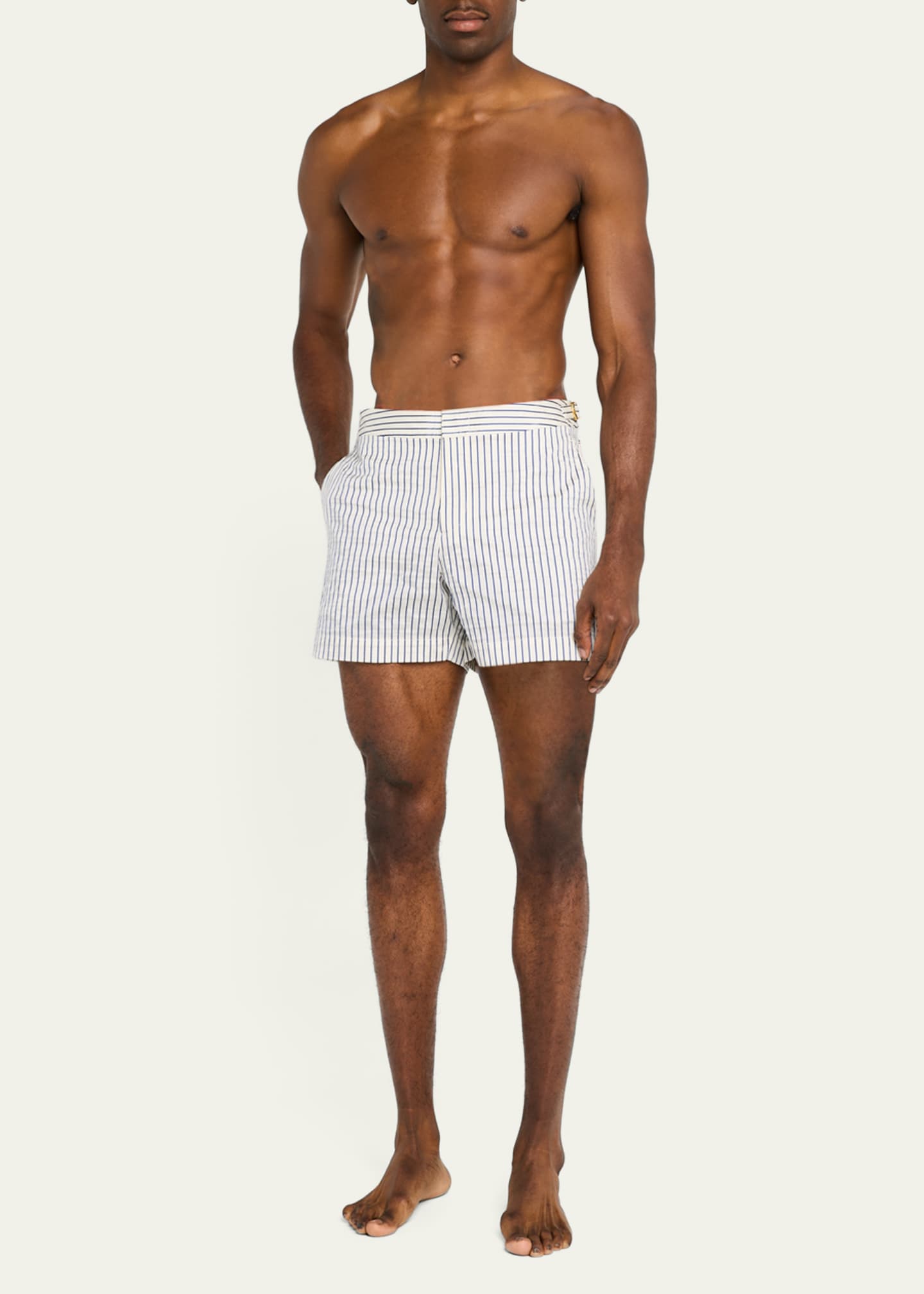 Orlebar Brown Men's Setter Classic Stripe Swim Shorts Image 2 of 4