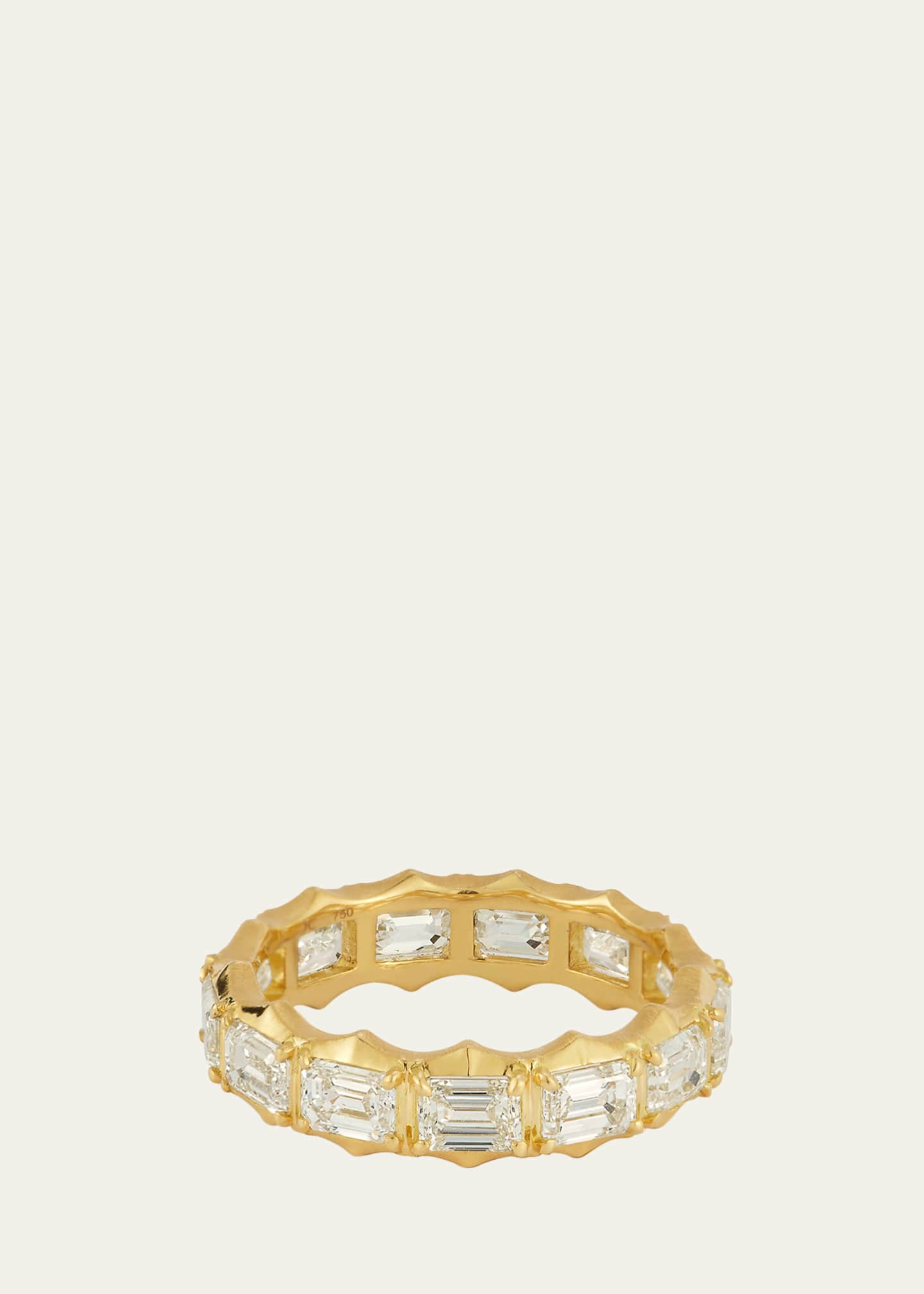 Jade Trau Large Vanguard Diamond Band Ring