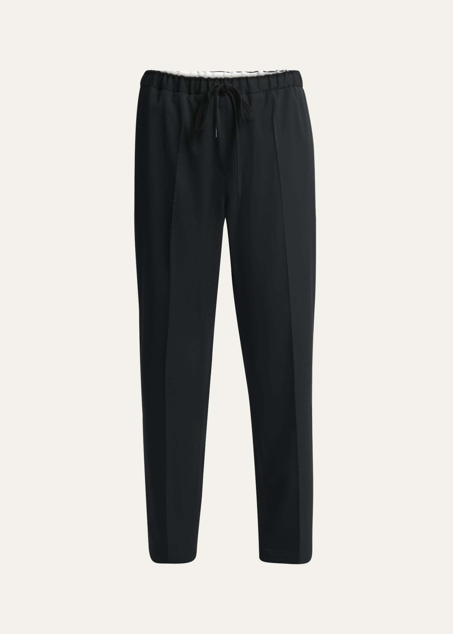 MM6 Maison Margiela Wool Drawstring Pants - Bergdorf Goodman