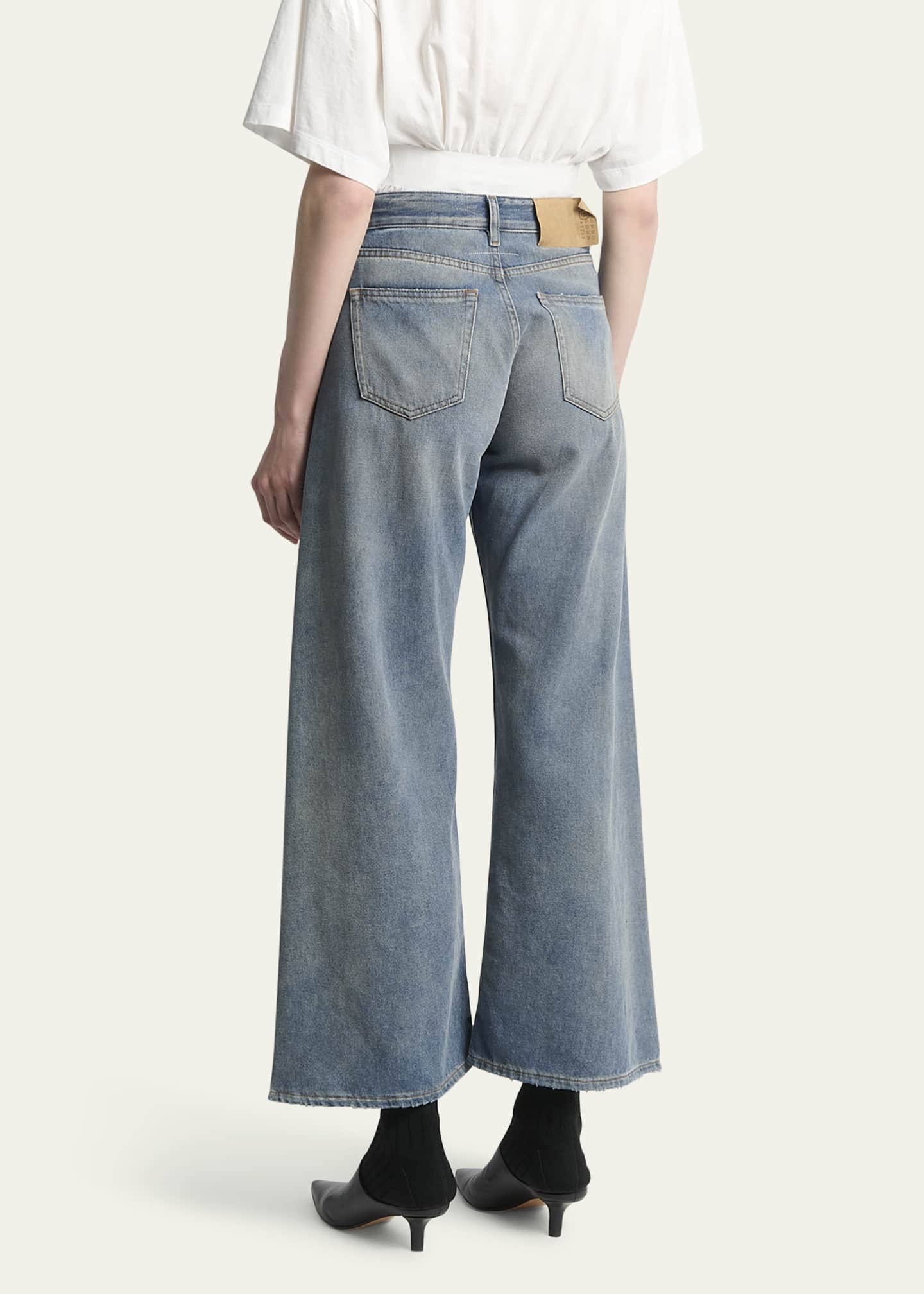 MM6 Maison Margiela 5-Pocket Flare Jeans Image 3 of 5