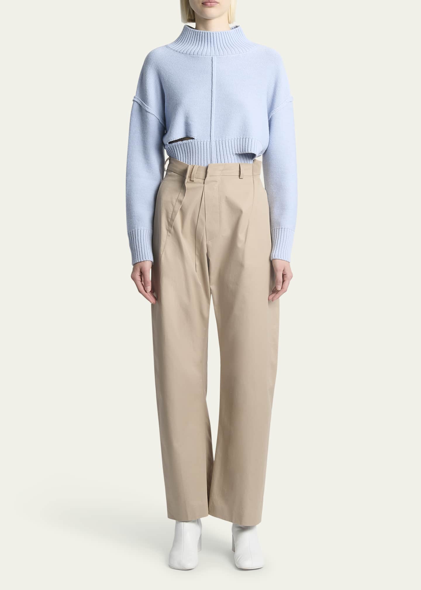 MM6 Maison Margiela Cotton Twill Pants Image 2 of 5