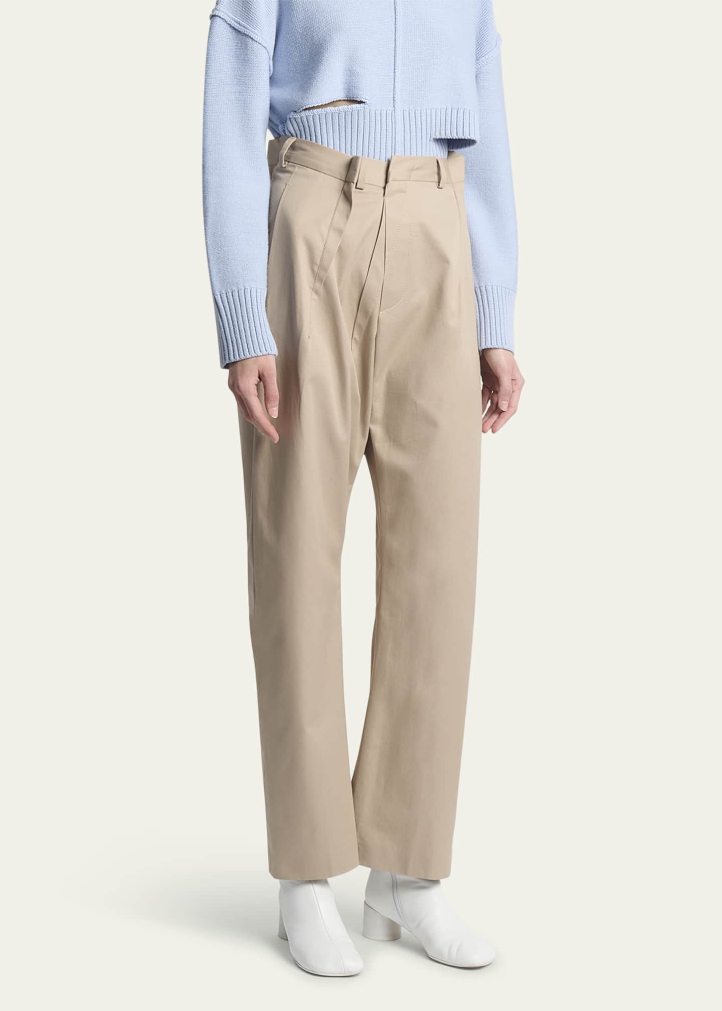 MM6 Maison Margiela Cotton Twill Pants Image 4 of 5