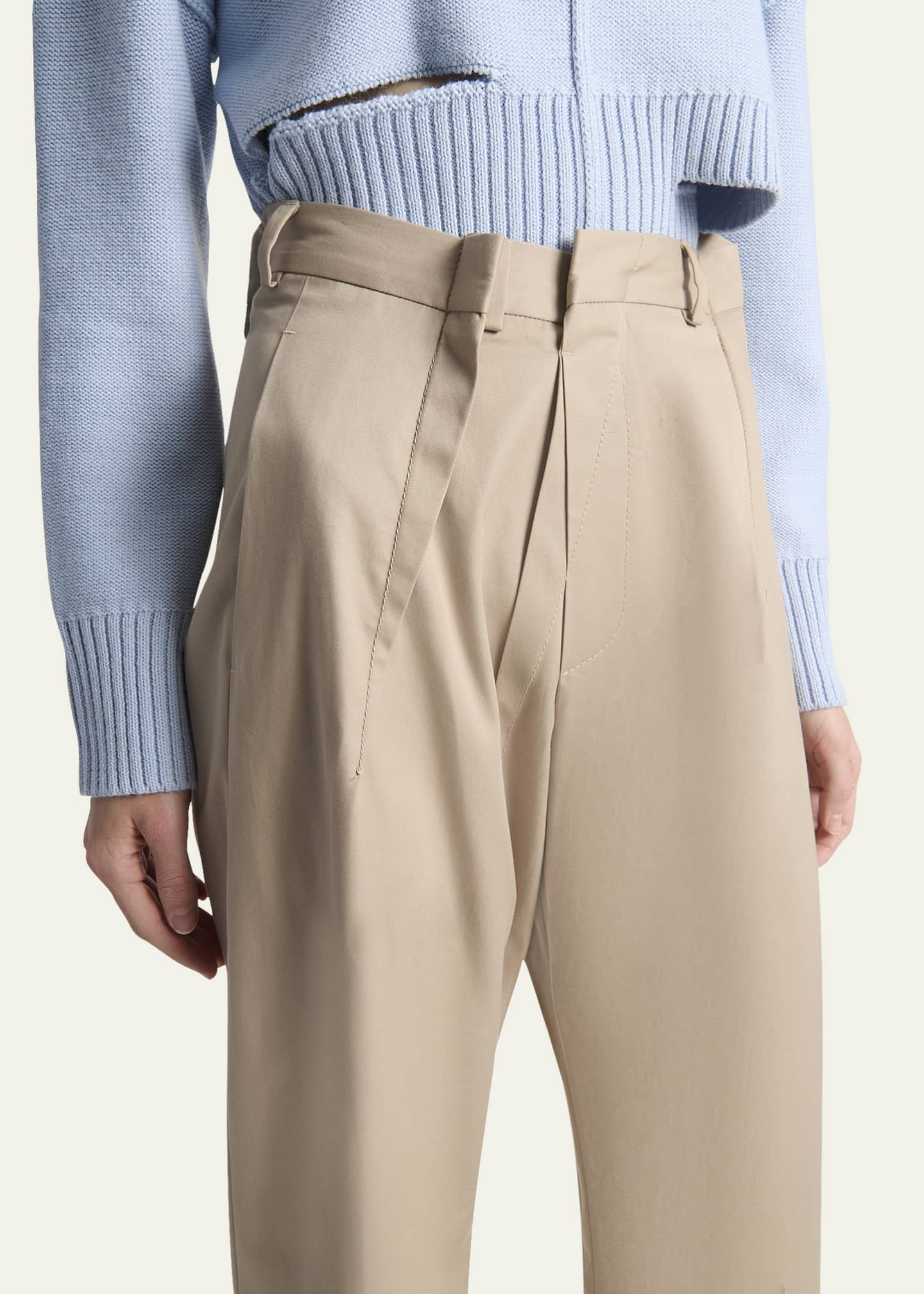 MM6 Maison Margiela Cotton Twill Pants Image 5 of 5