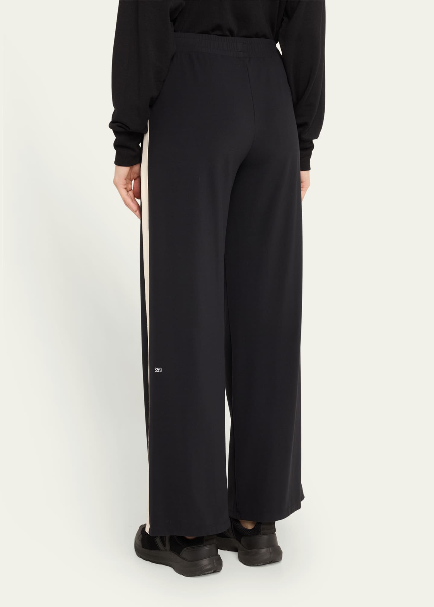 Luca Airweight Trousers with Side Stripes - Thumbnail 3