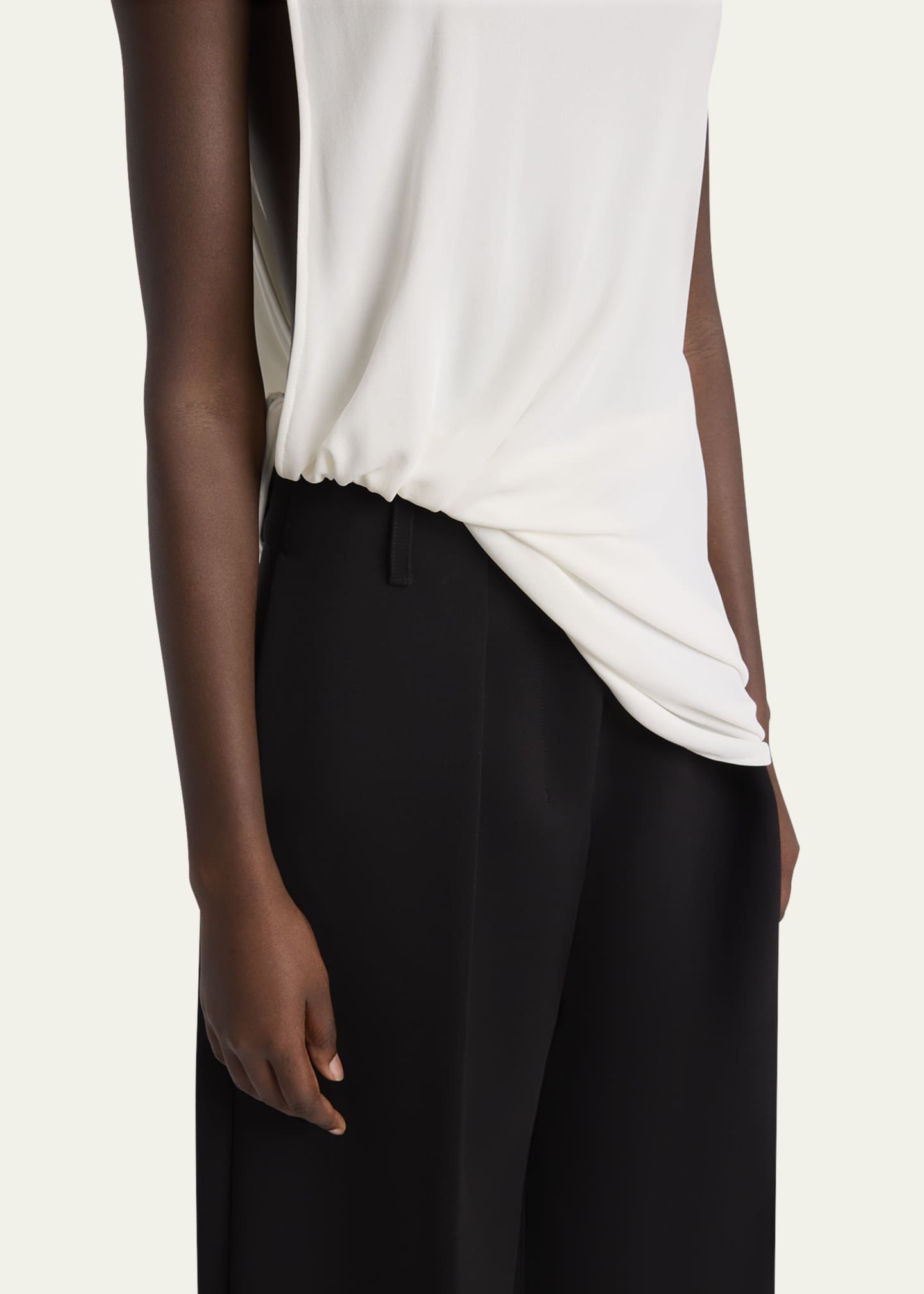 Jacquemus Peplo Cutout Asymmetric Tank Top Image 5 of 5