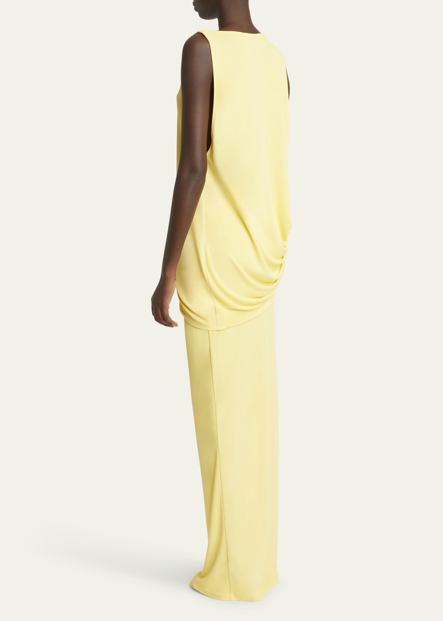 Jacquemus Peplo Longue Cutout Long Dress Image 3 of 5