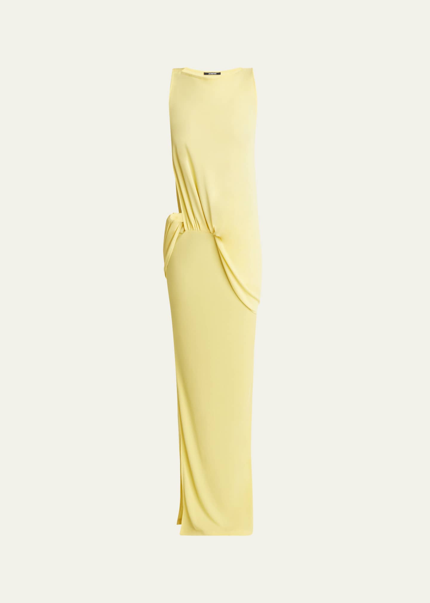 Jacquemus Peplo Longue Cutout Long Dress Image 1 of 5