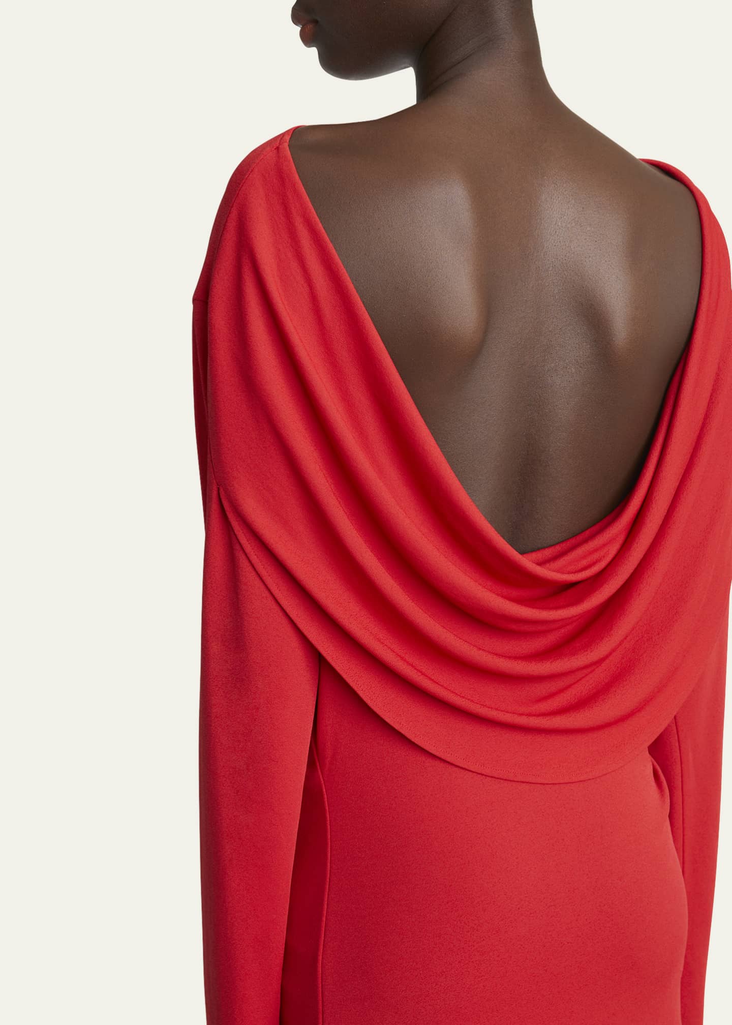 Jacquemus Croisiere Draped Backless Mini Dress Image 5 of 5