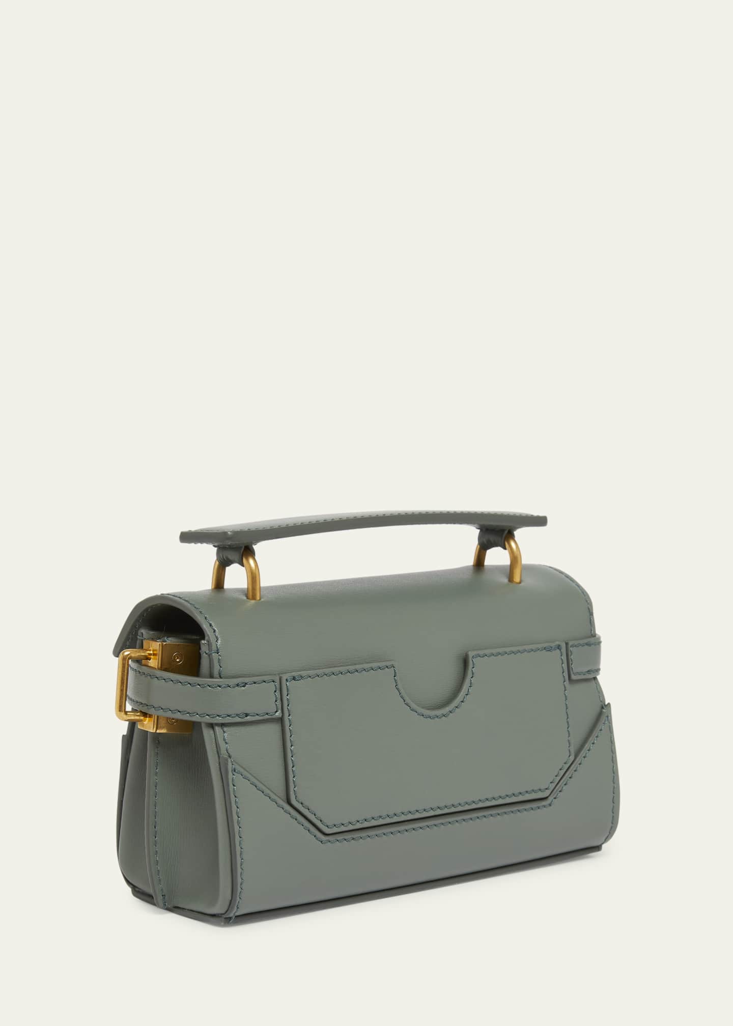 Balmain BBuzz 19 Crossbody Bag in Calfskin Image 3 of 5