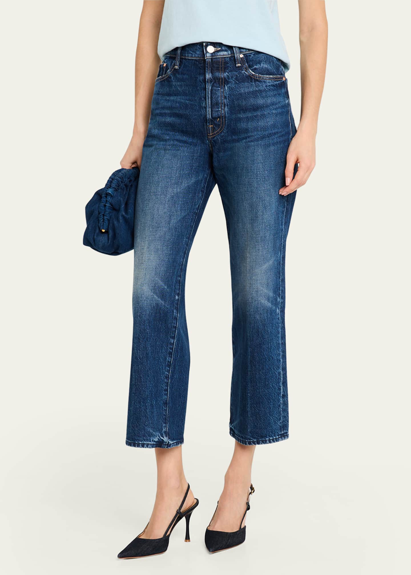 最新人気 MOTHER The Goodman Bergdorf - Jeans Ankle Rambler パンツ