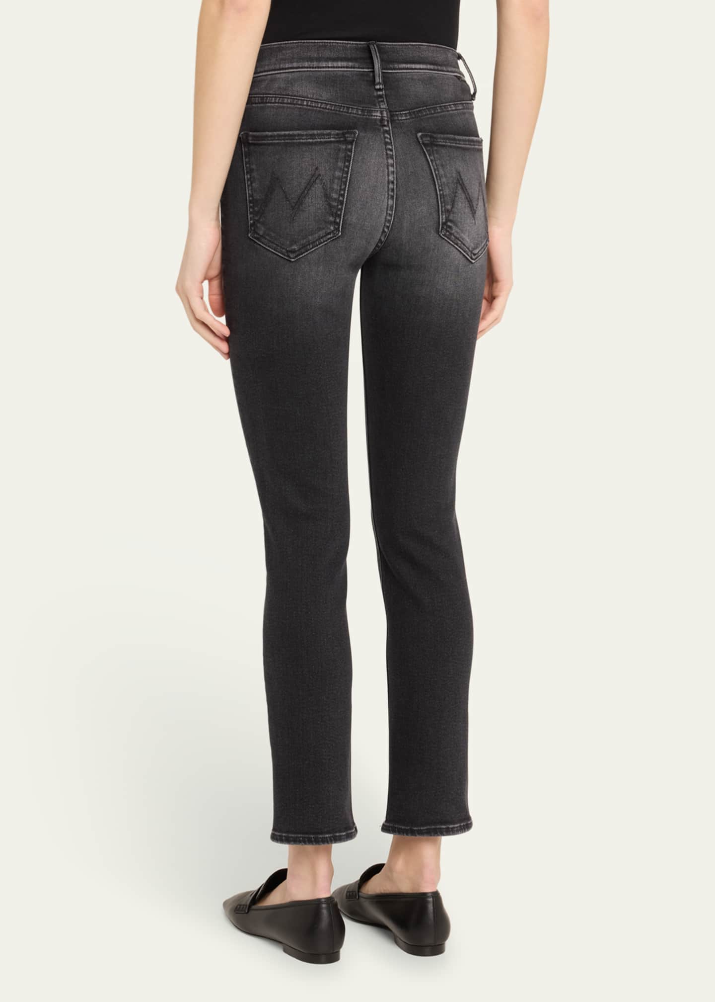 MOTHER The Mid-Rise Dazzler Flood Jeans Image 3 of 5