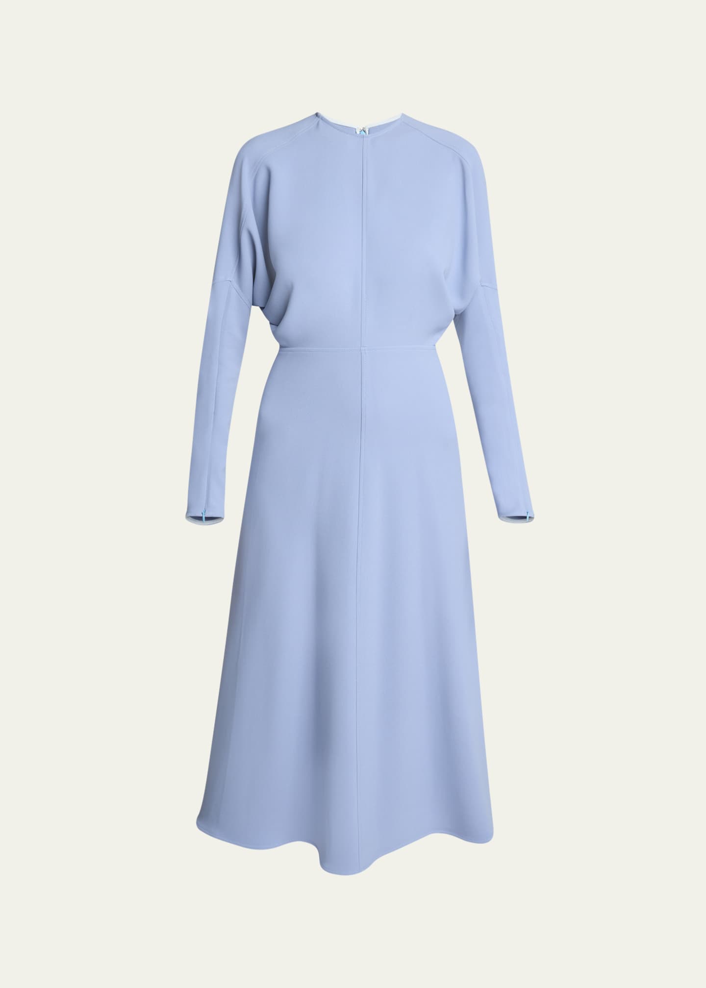 Victoria Beckham Classic Dolman Sleeve Midi Dress Image 1 of 5