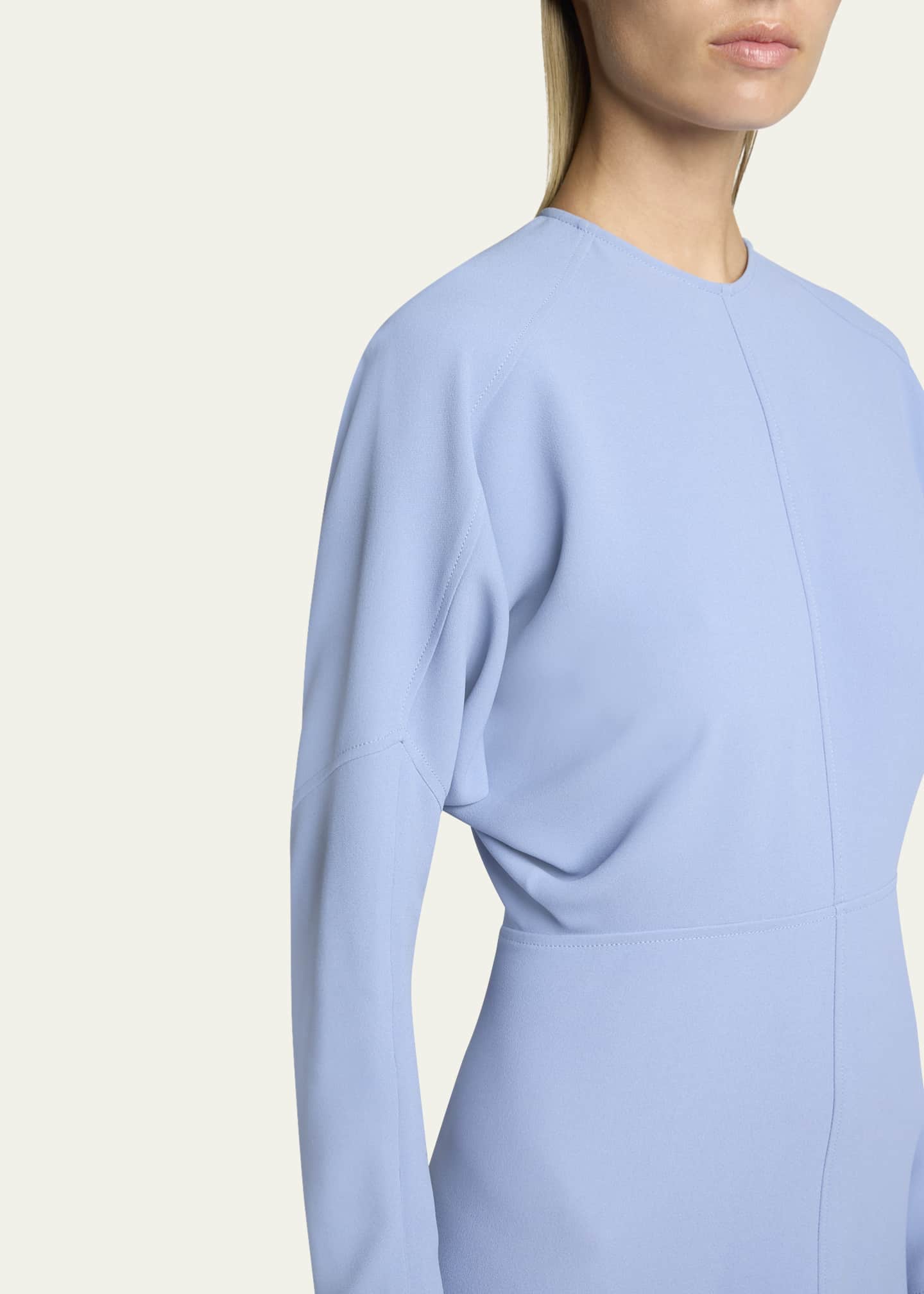 Victoria Beckham Classic Dolman Sleeve Midi Dress Image 5 of 5