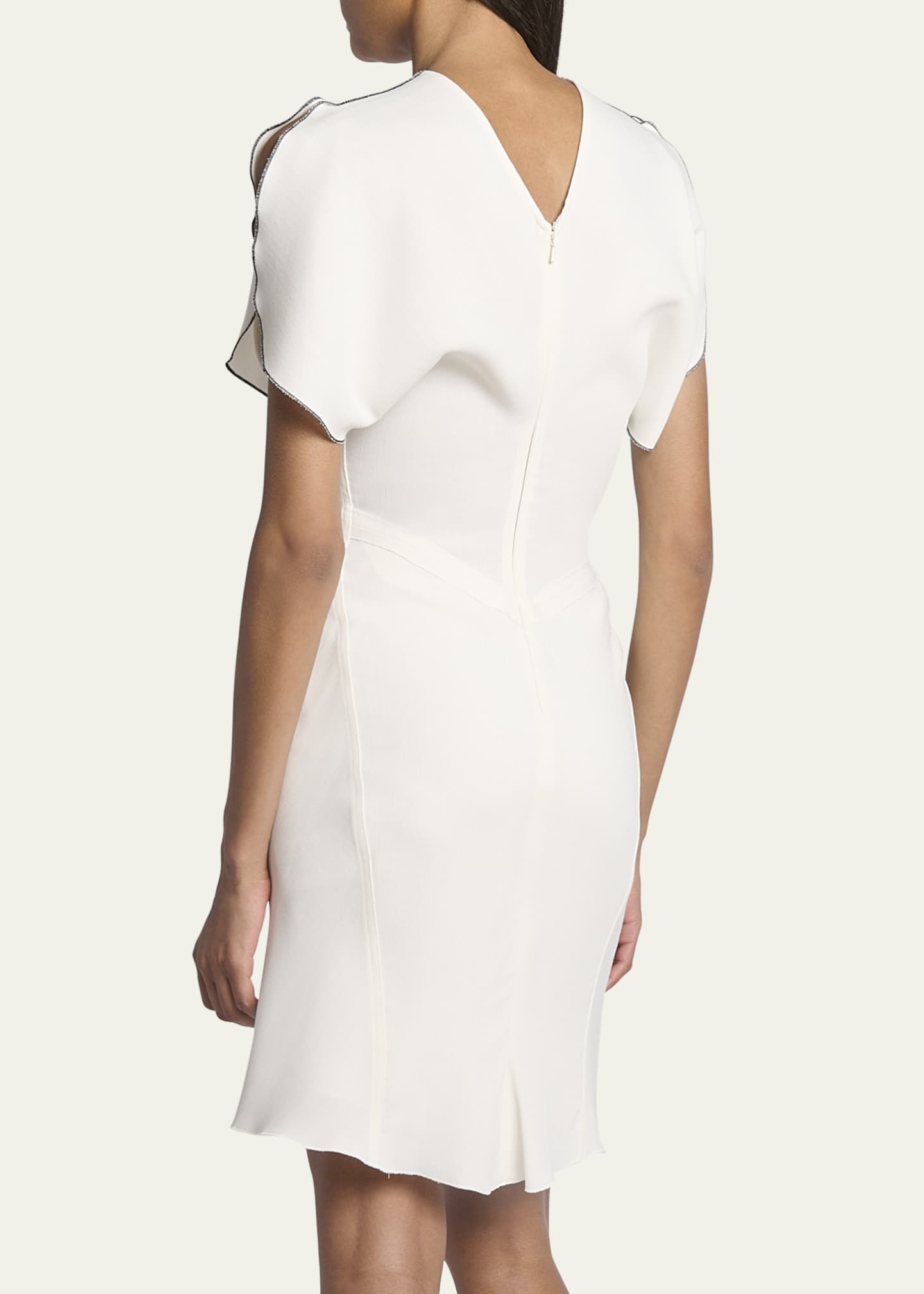 ワンピース Victoria Beckham 'Gathered Waist Mini' dress Gathered Waist Mini Dress In Black | Designer Dresses
