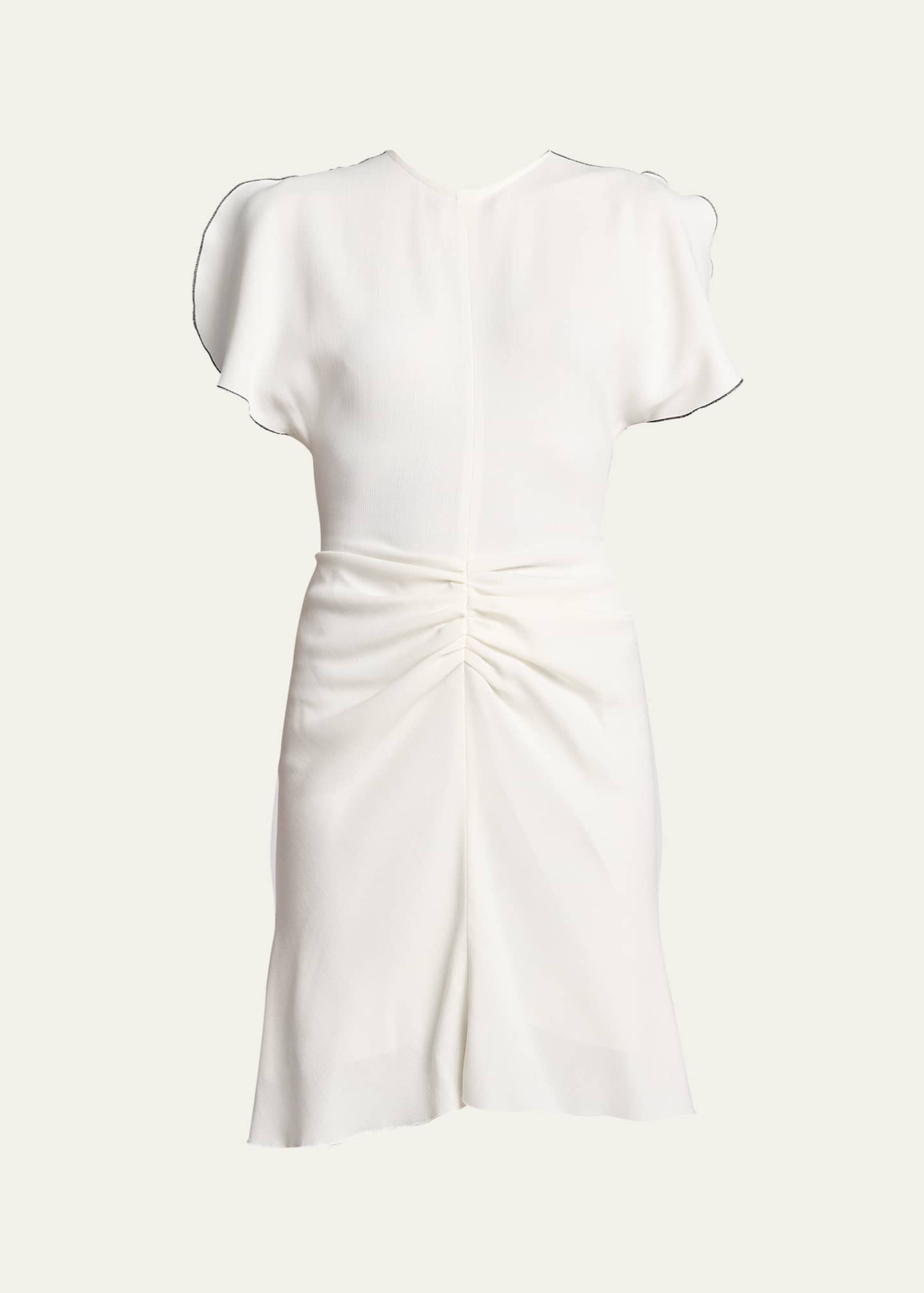ワンピース Victoria Beckham 'Gathered Waist Mini' dress Gathered Waist Mini Dress In Black | Designer Dresses