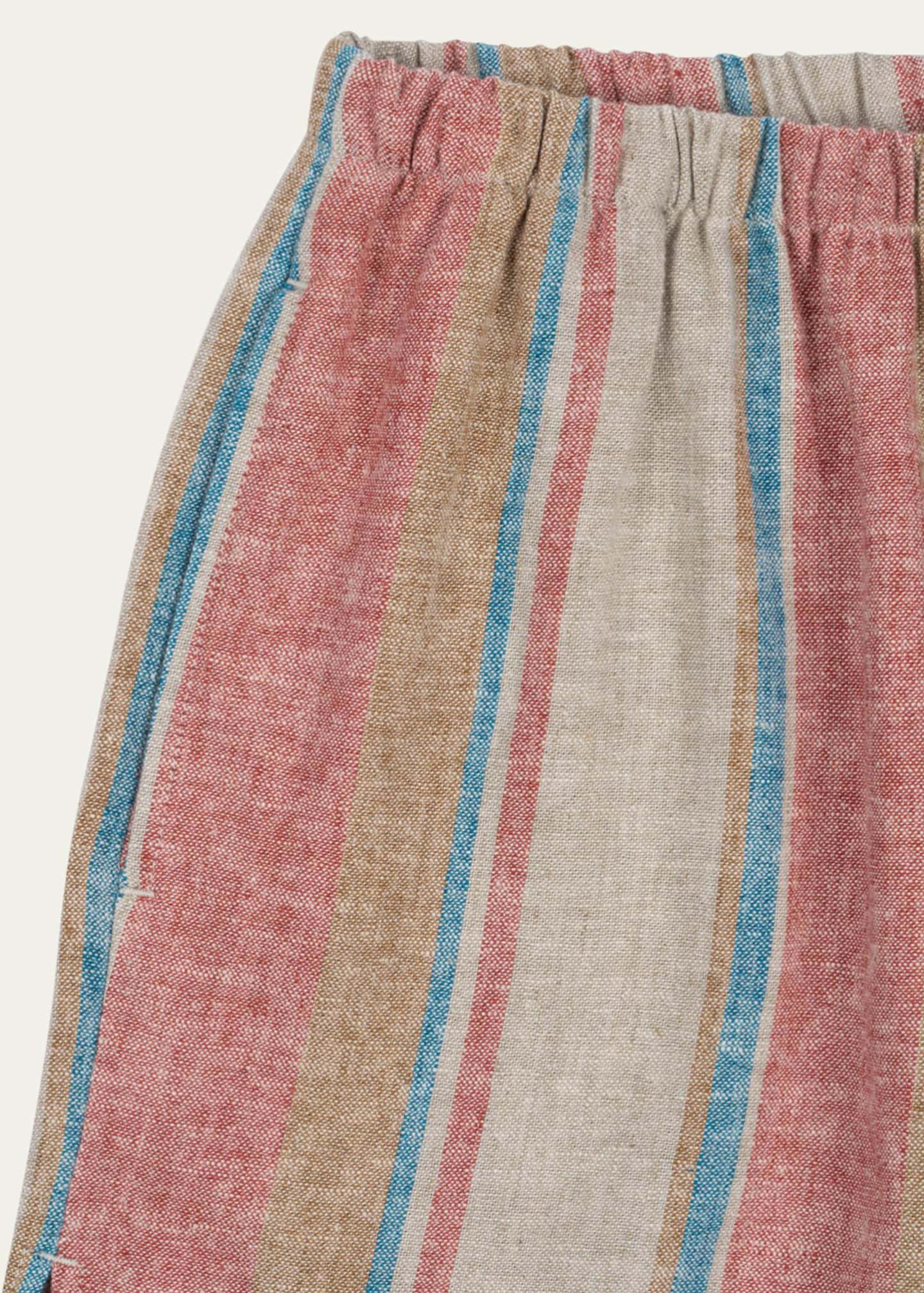 Konges Slojd Boy's Venice Stripe Shorts, Size 9M-6 Image 3 of 3