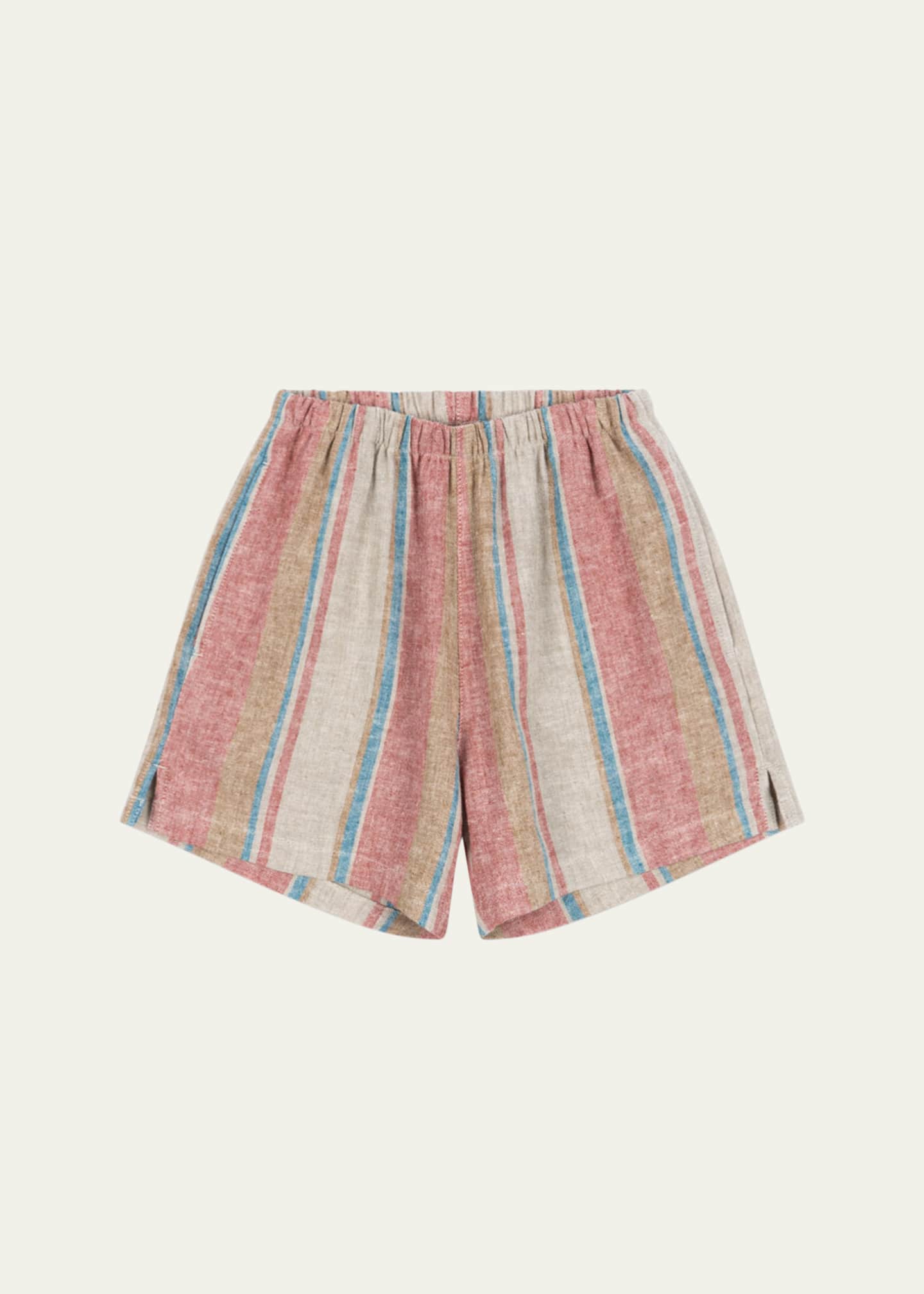 Konges Slojd Boy's Venice Stripe Shorts, Size 9M-6 Image 1 of 3
