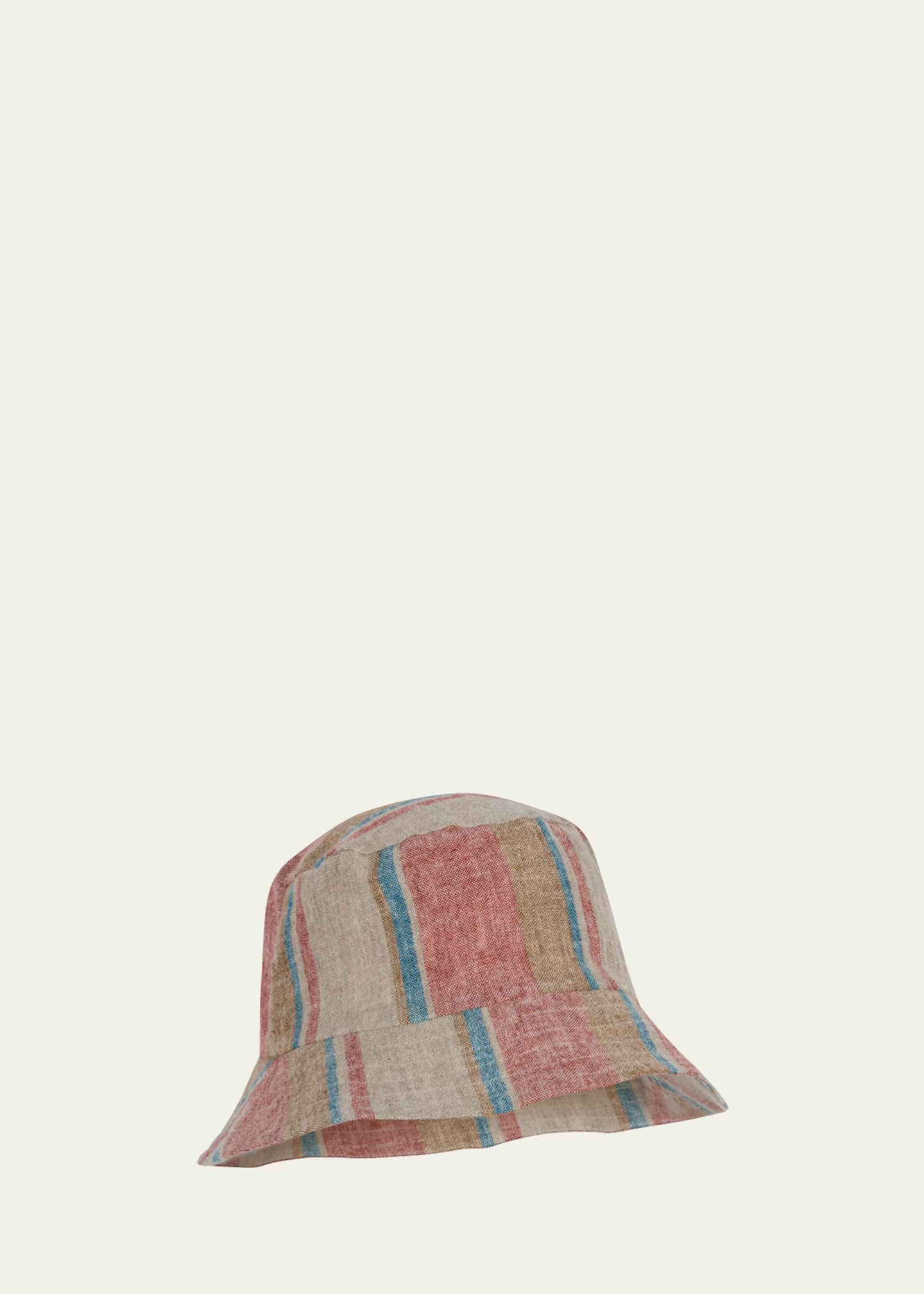 Konges Slojd Boy's Venice Striped Bucket Hat, Size 12M-8 Image 2 of 2