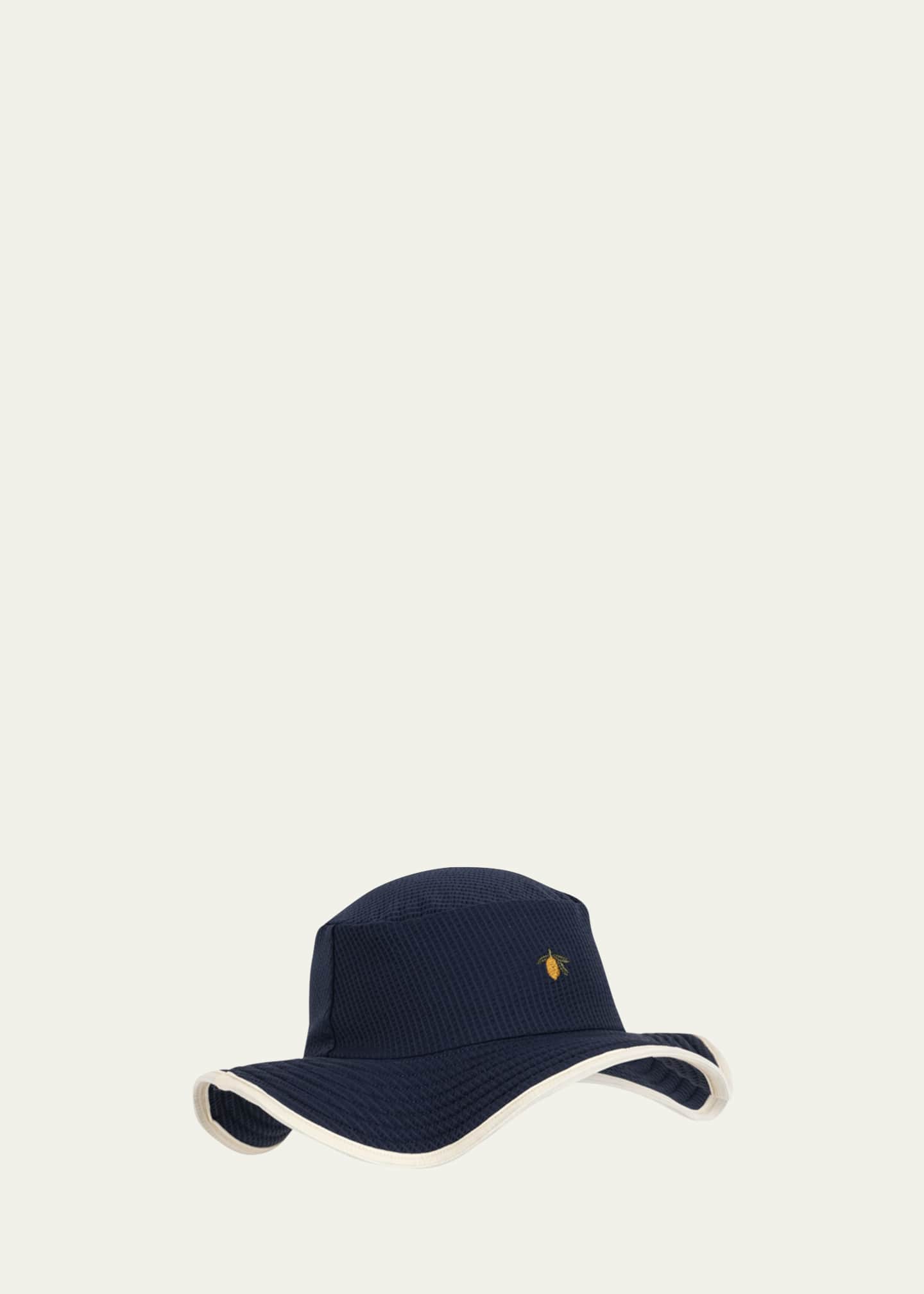 Konges Slojd Girl's Sailor Ribbed Bucket Hat, Size 12M-8 Image 1 of 2