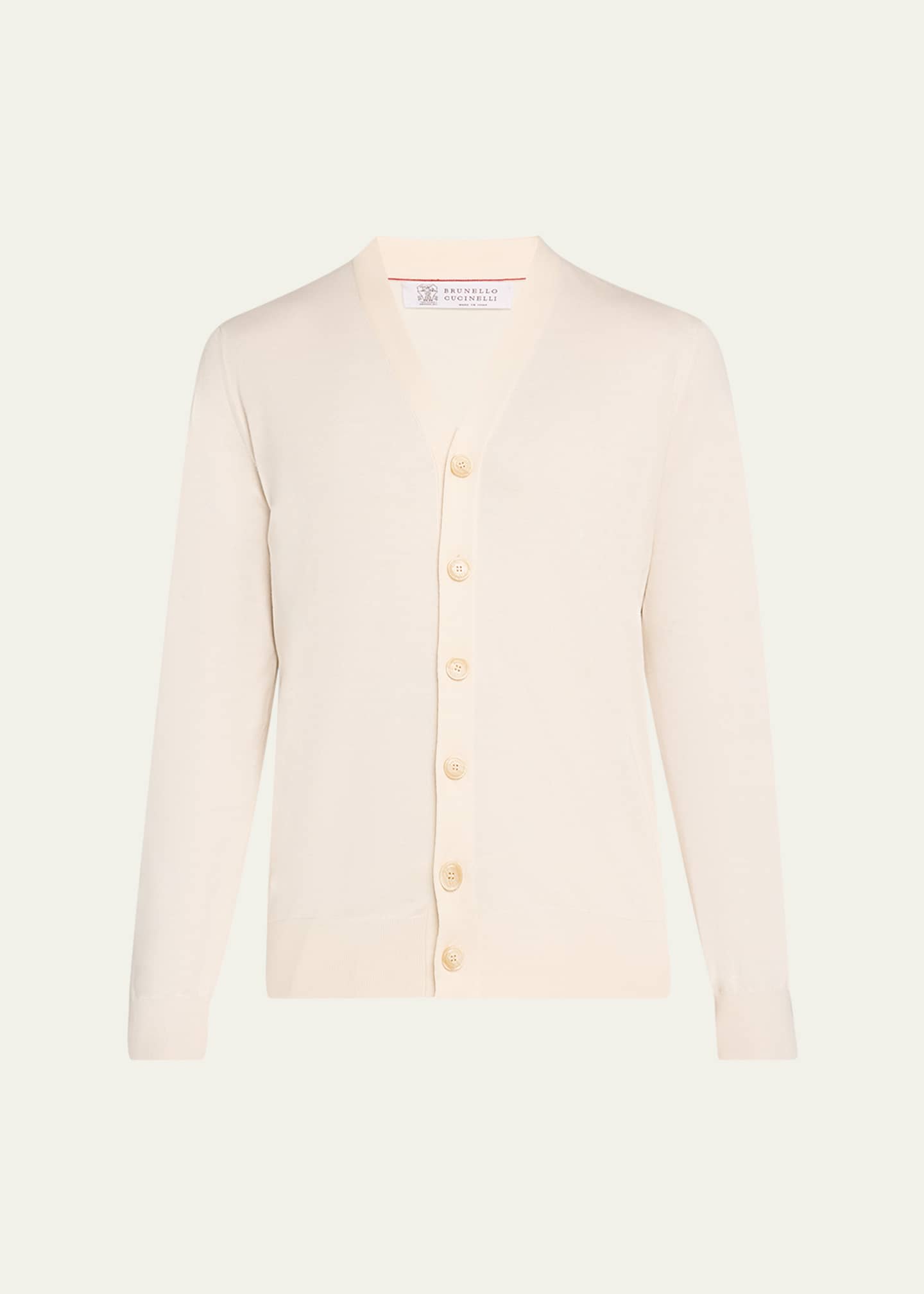 Brunello Cucinelli Men's Cotton Caridgan Image 1 of 5