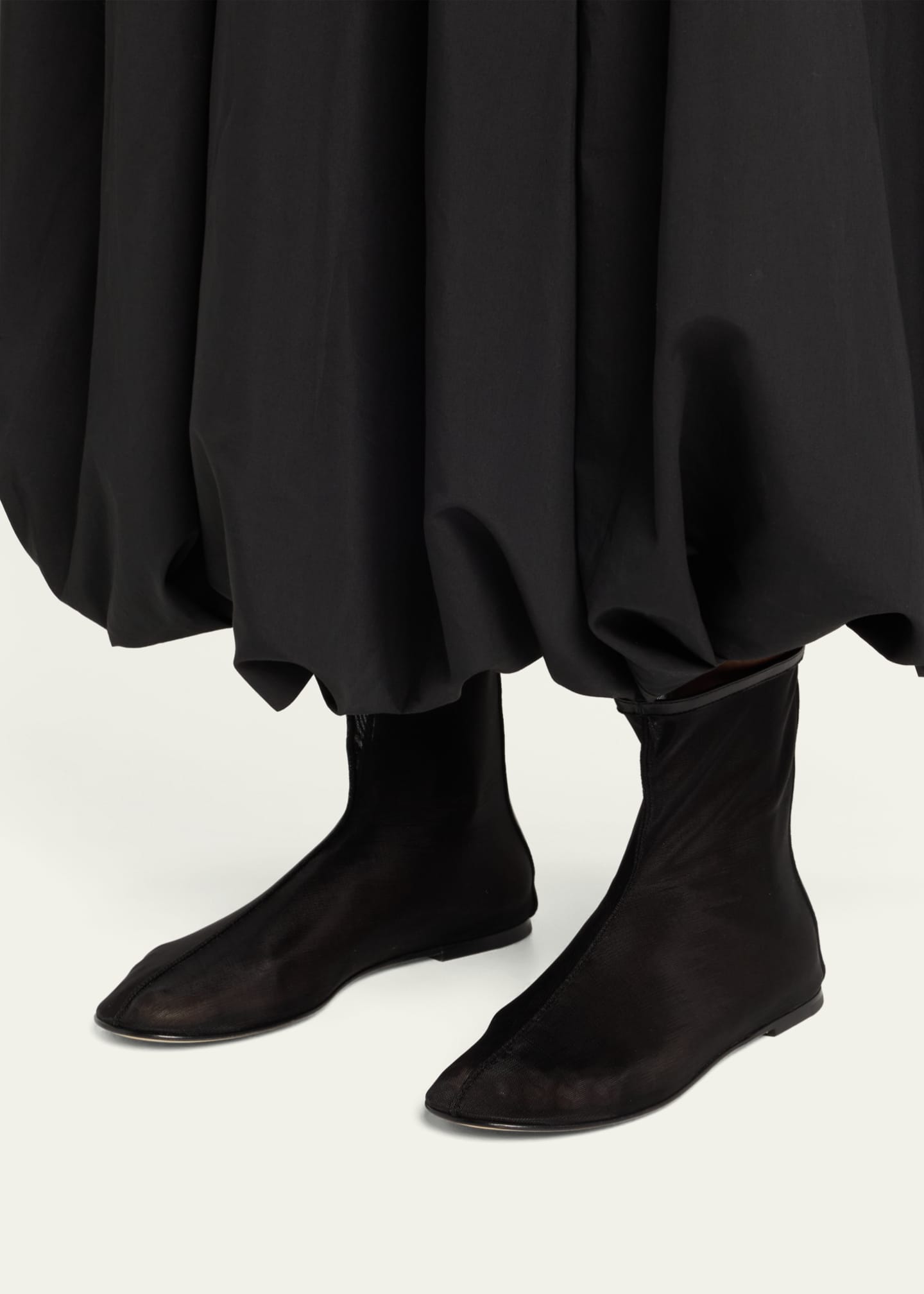 Dear Frances Balla Sheer Mesh Booties Image 2 of 6