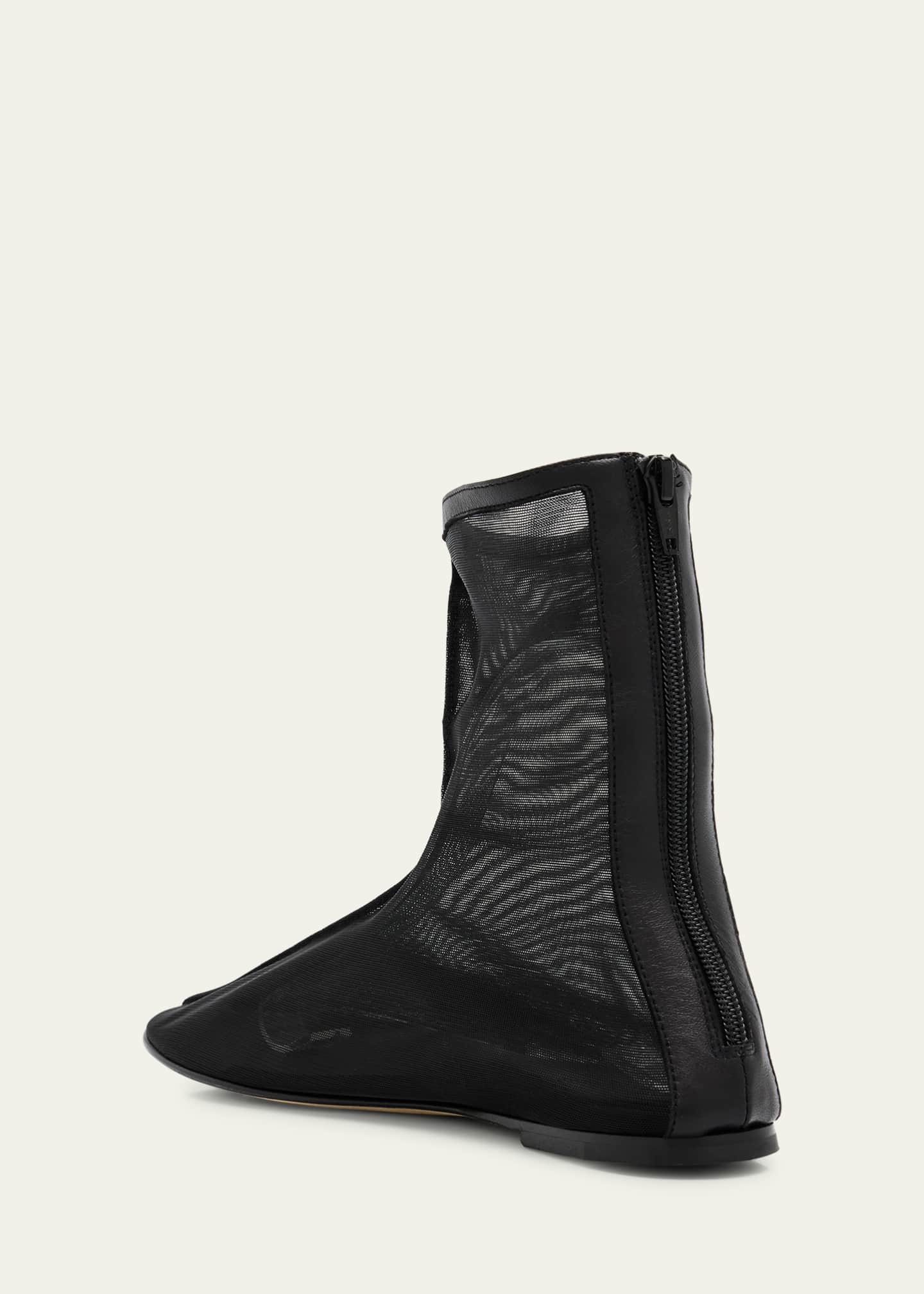 Dear Frances Balla Sheer Mesh Booties Image 4 of 6