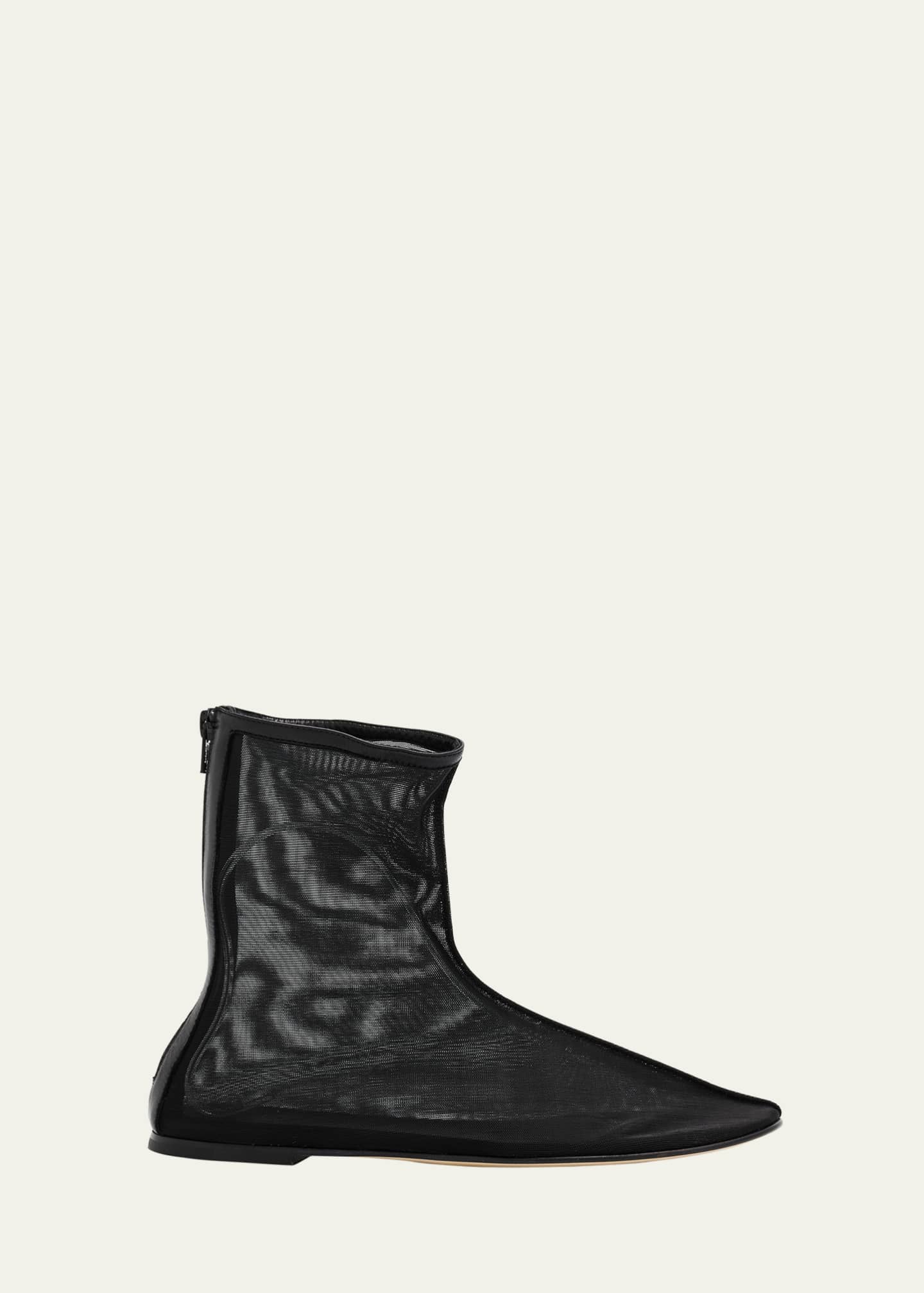 Dear Frances Balla Sheer Mesh Booties Image 1 of 6