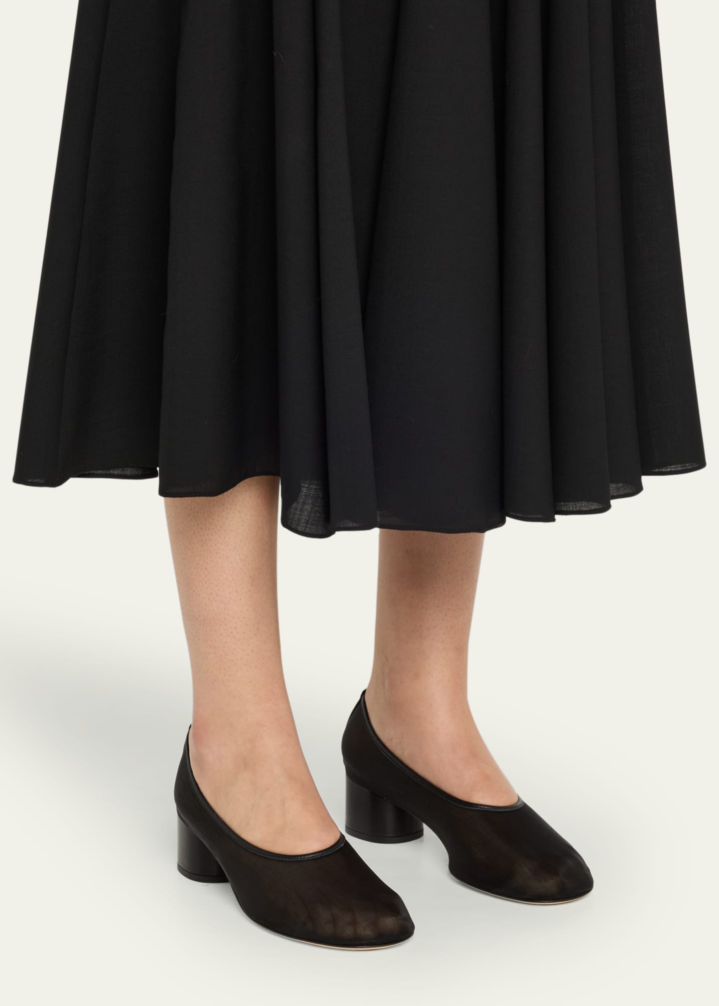 Dear Frances Balla Mesh Ballerina Pumps Image 2 of 6