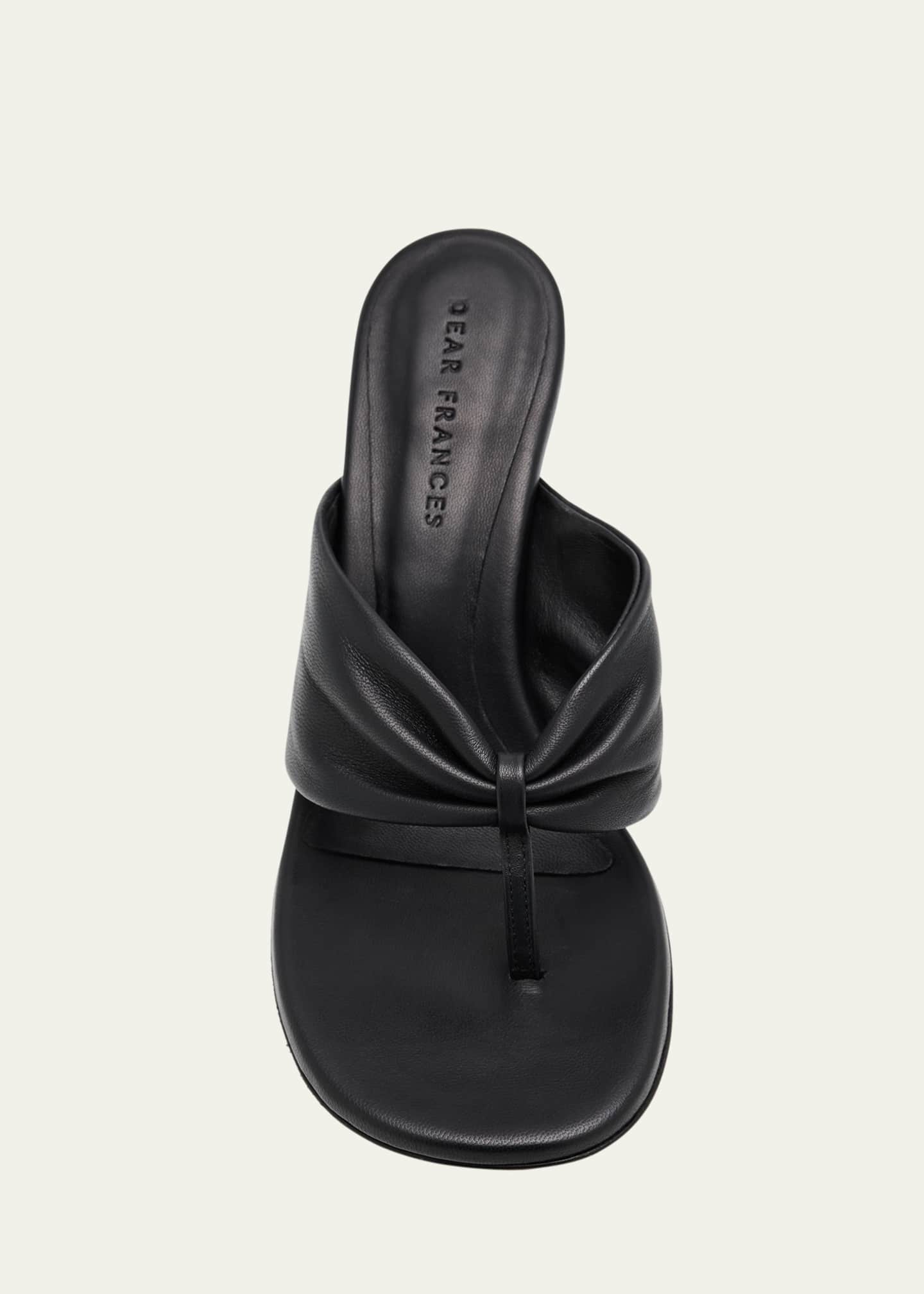 Dear Frances Leather Wrap Sandals Image 4 of 4