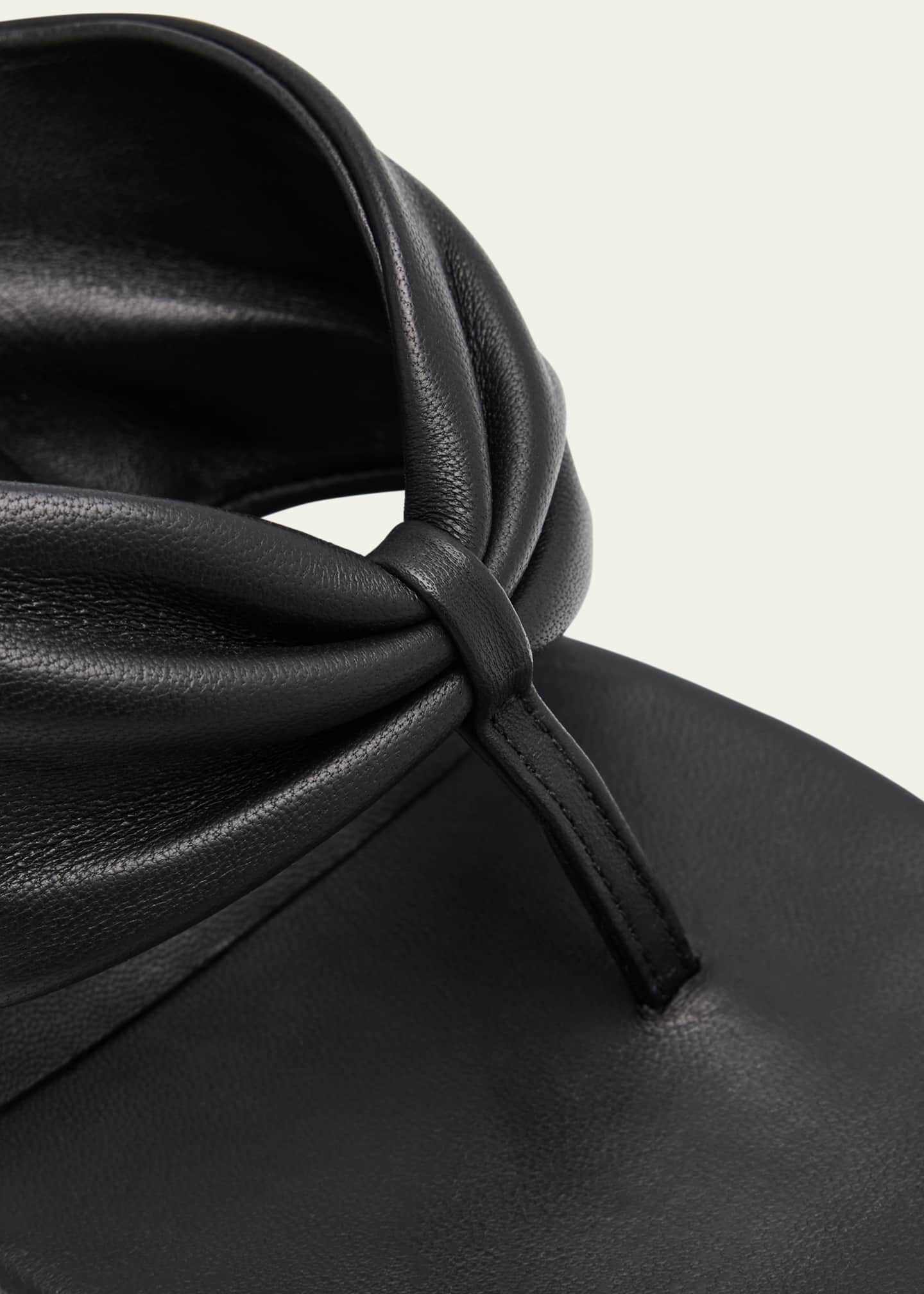 Dear Frances Leather Wrap Sandals Image 3 of 4