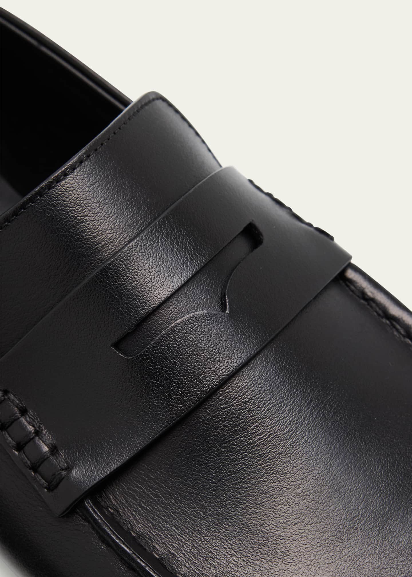 Dear Frances Drew Leather Penny Loafers Image 3 of 4