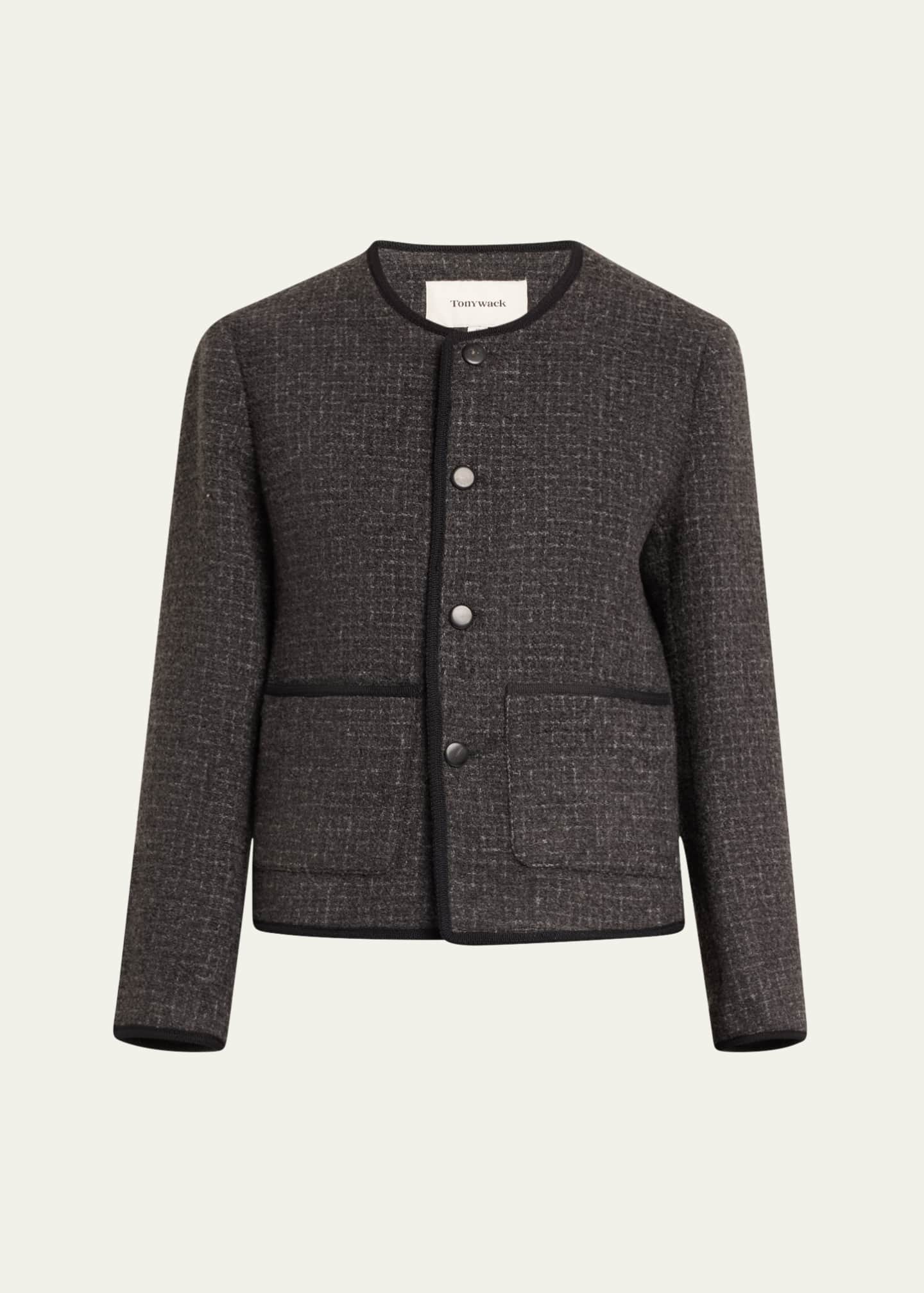 TONYWACK Tailored Tweed Jacket Image 1 of 5