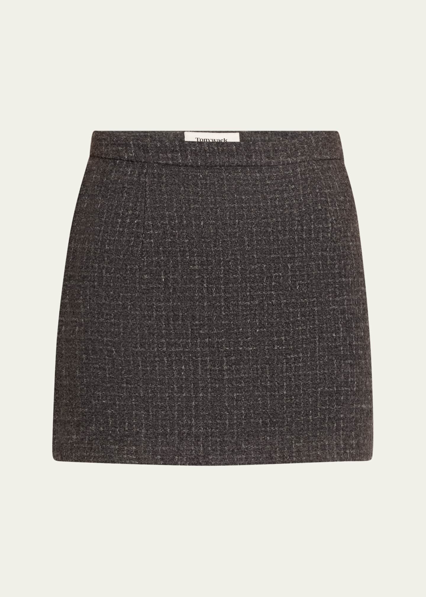 TONYWACK Tweed Mini Skirt Image 1 of 5