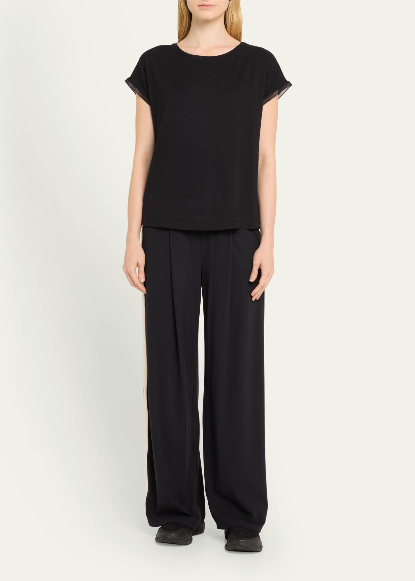 Simone Perele Aurore Stretchy Lace-Trim T-Shirt Image 2 of 5