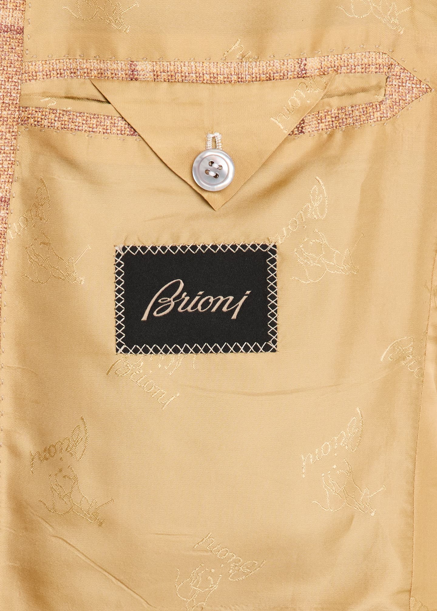 Brioni Men's Cashmere-Blend Plaid Sport Coat Image 6 of 8