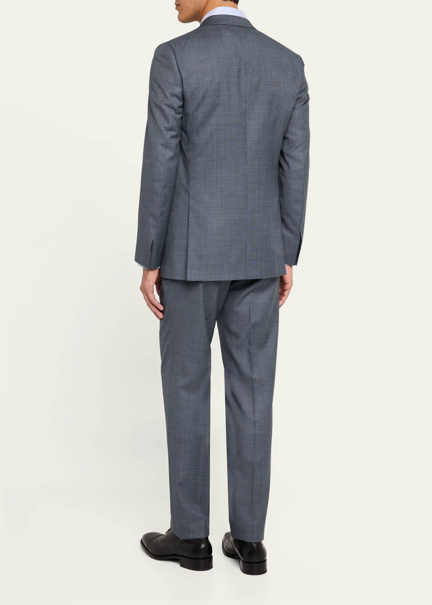 Brioni Men's Mini-Stitch Textured Wool Suit Image 3 of 8