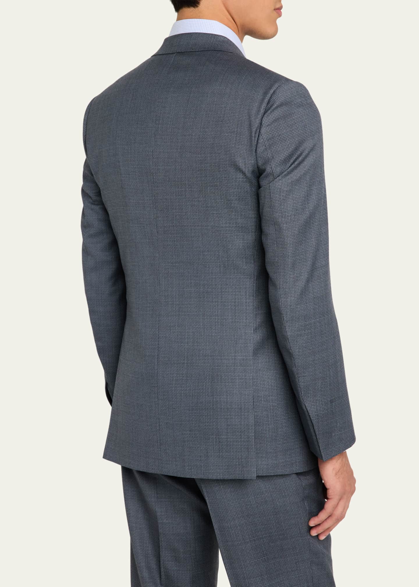 Brioni Men's Mini-Stitch Textured Wool Suit Image 5 of 8