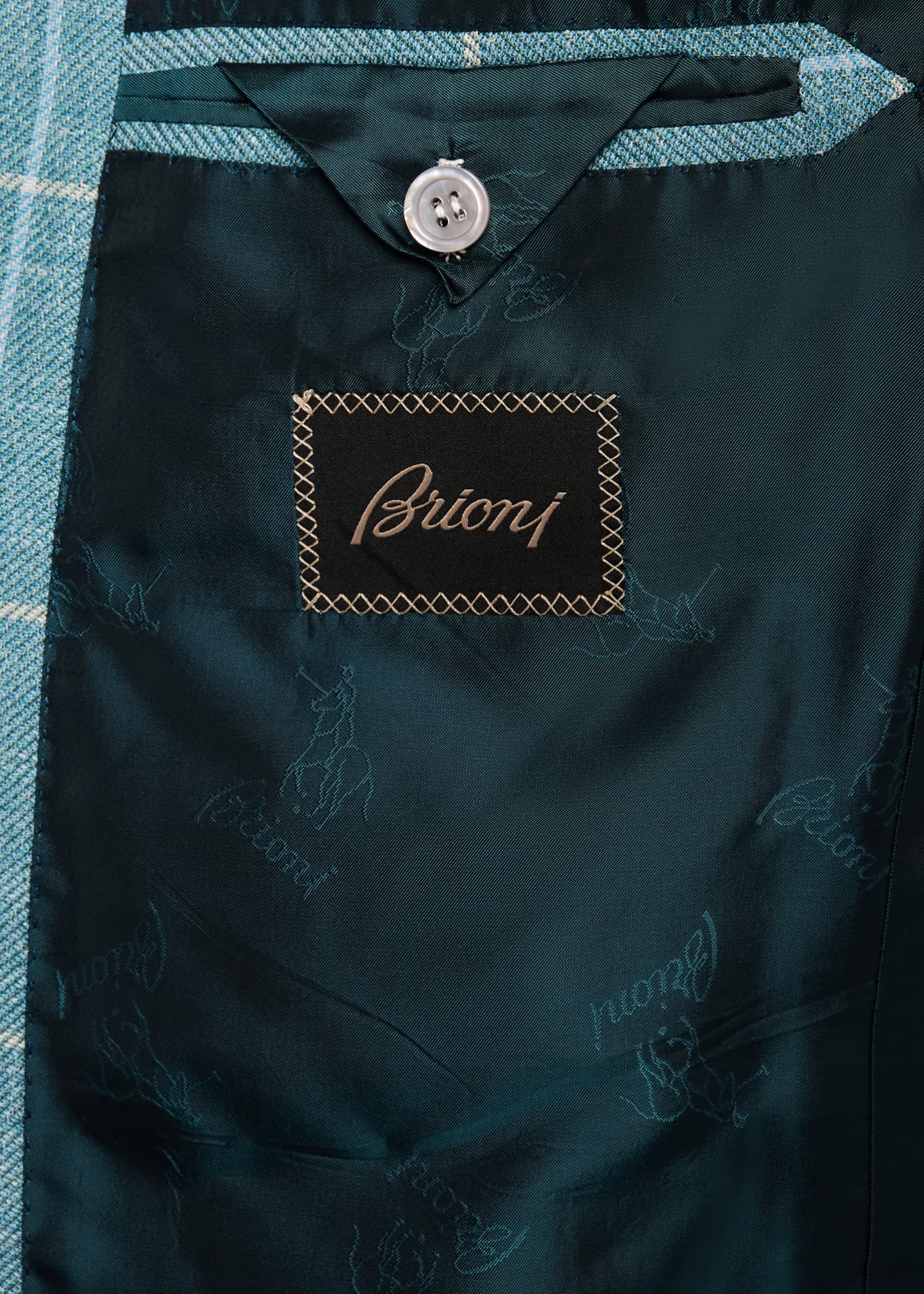 Brioni Men's Windowpane Sport Coat Image 6 of 8