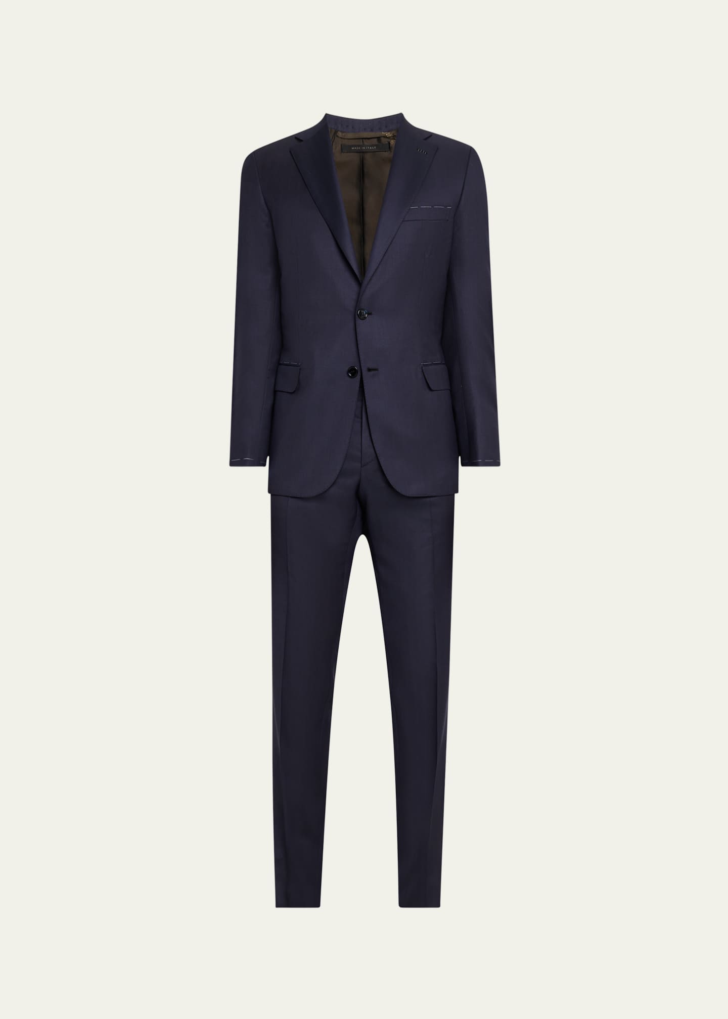 Brioni Men's Brunico Herringbone Suit Image 1 of 8