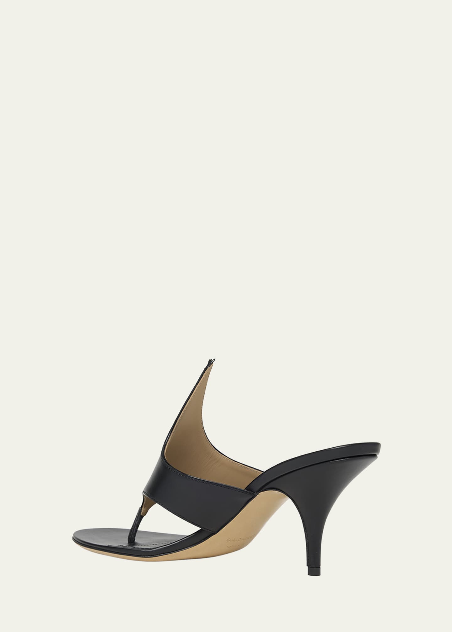 Ferragamo Lyrai Leather Sandals Image 4 of 6