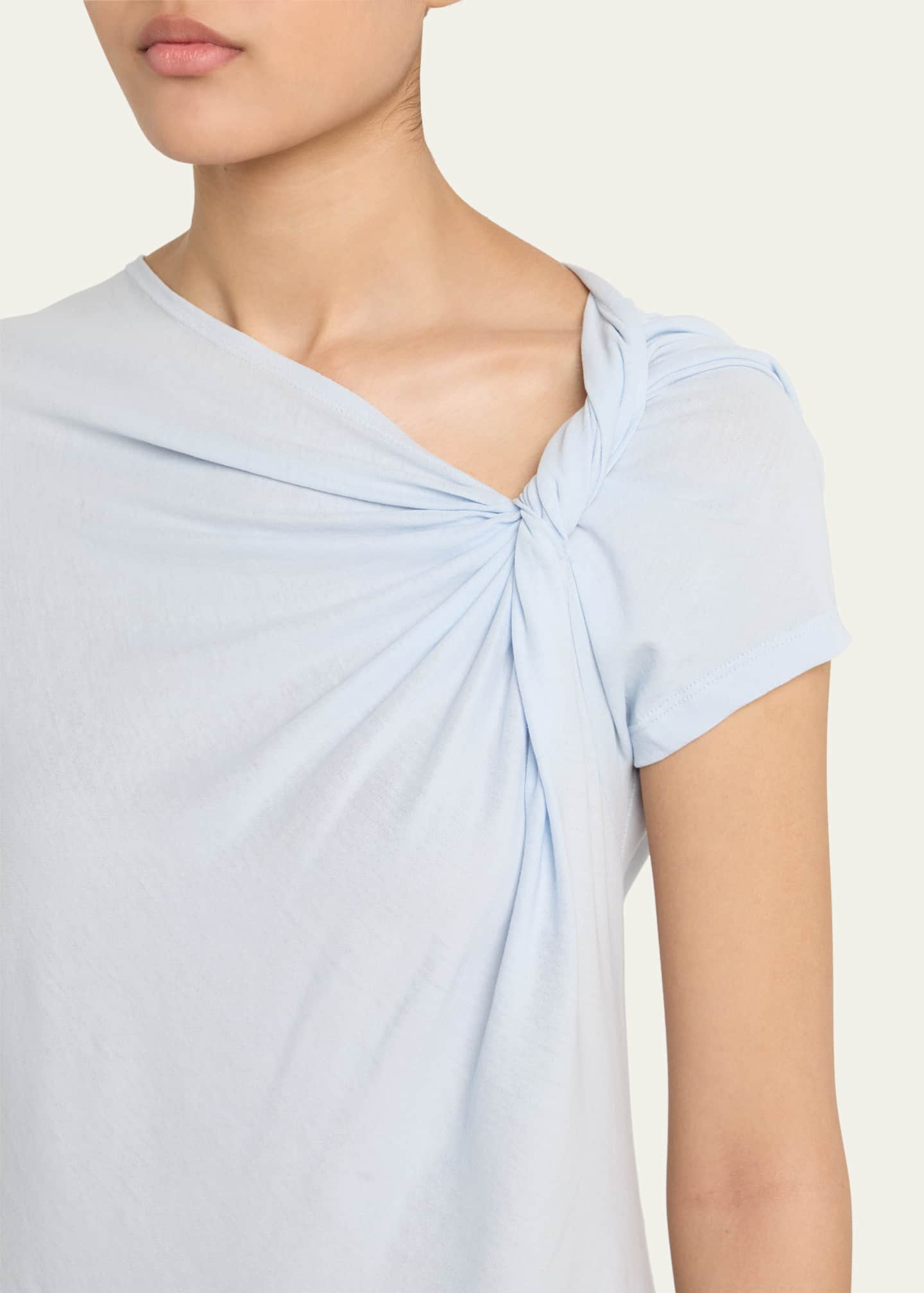 Liz Short-Sleeve Twist Top - Thumbnail 5